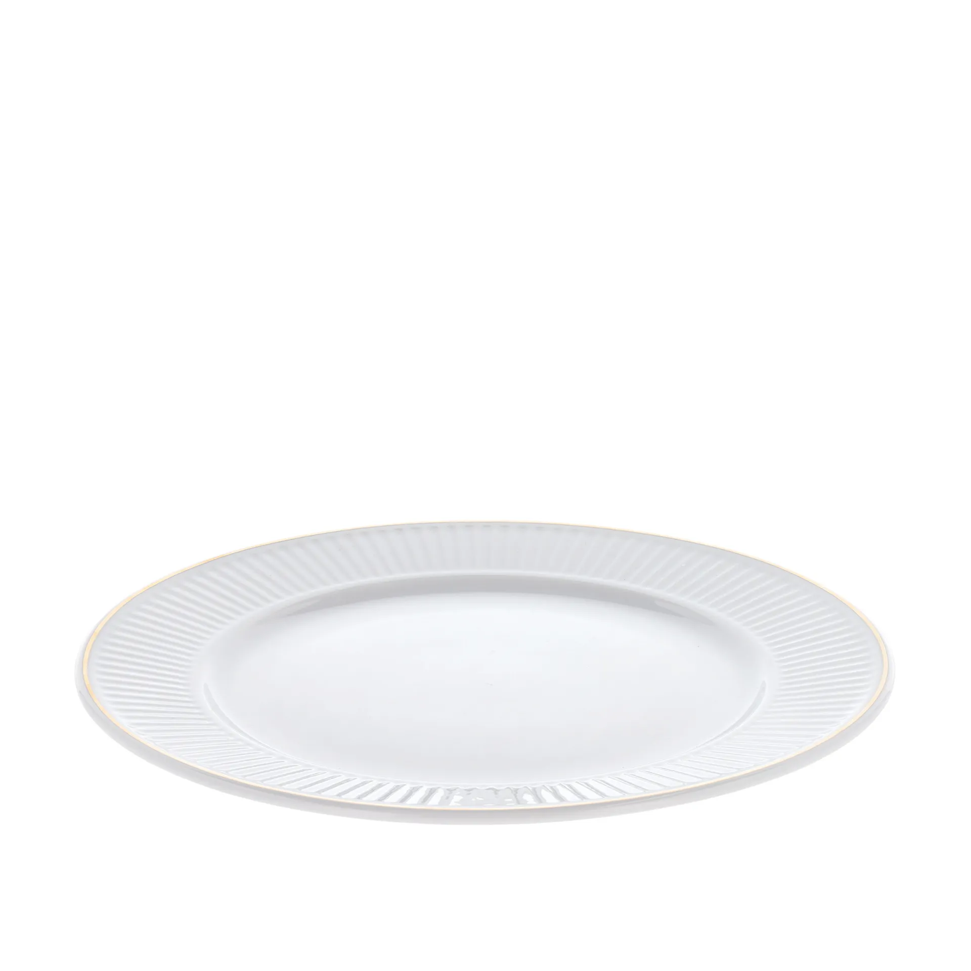 Plissé Flat Plate Ovenproof Porcelain - Pillivuyt - NO GA