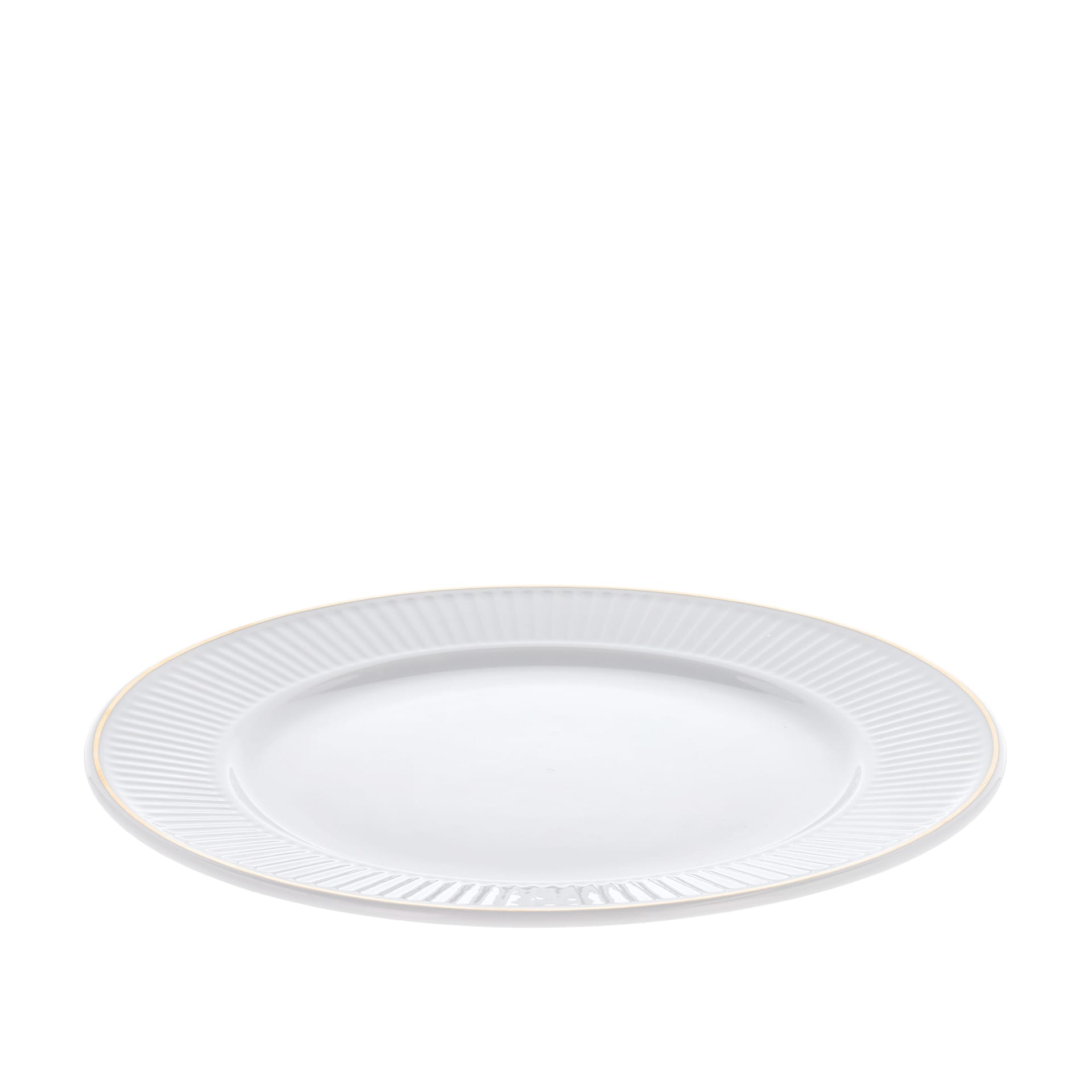Plissé Flat Plate 22 cm Ovenproof Porcelain - Pillivuyt - NO GA