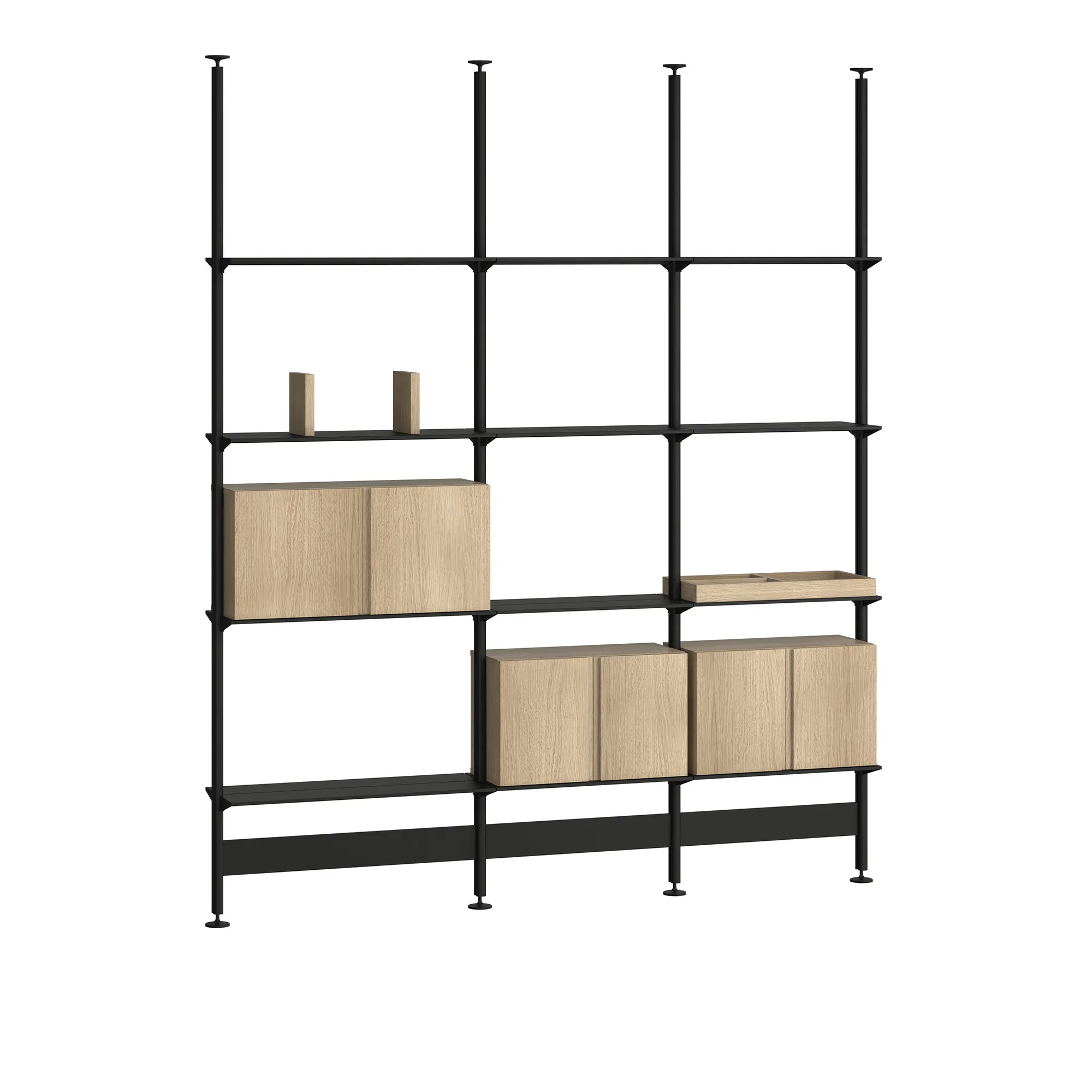 Pira G2 F-C B Black Gray/White Oak - 1