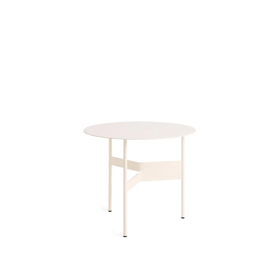 Shim Coffee Table Ø54 X H44 Eggshell