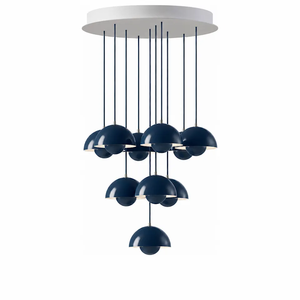 Flowerpot Chandelier VP10 10 Pendants