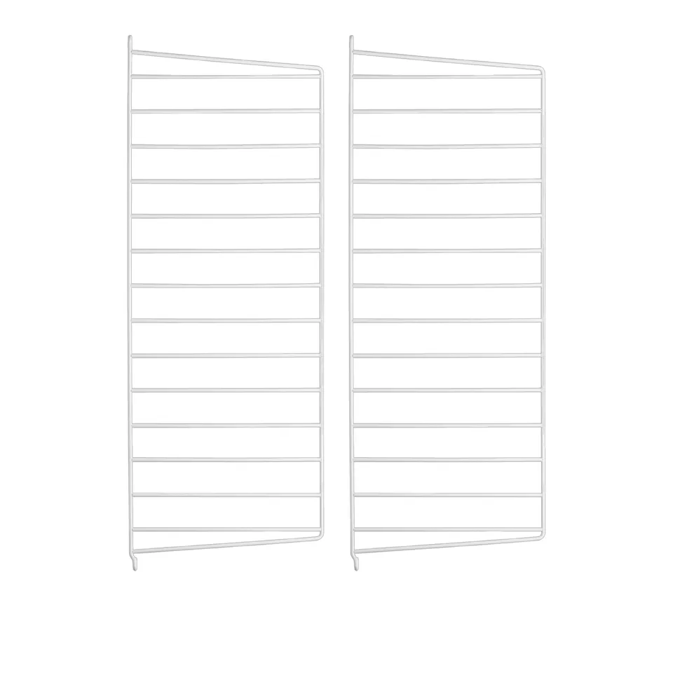 Væggavl 75x30cm 2-pack hvid