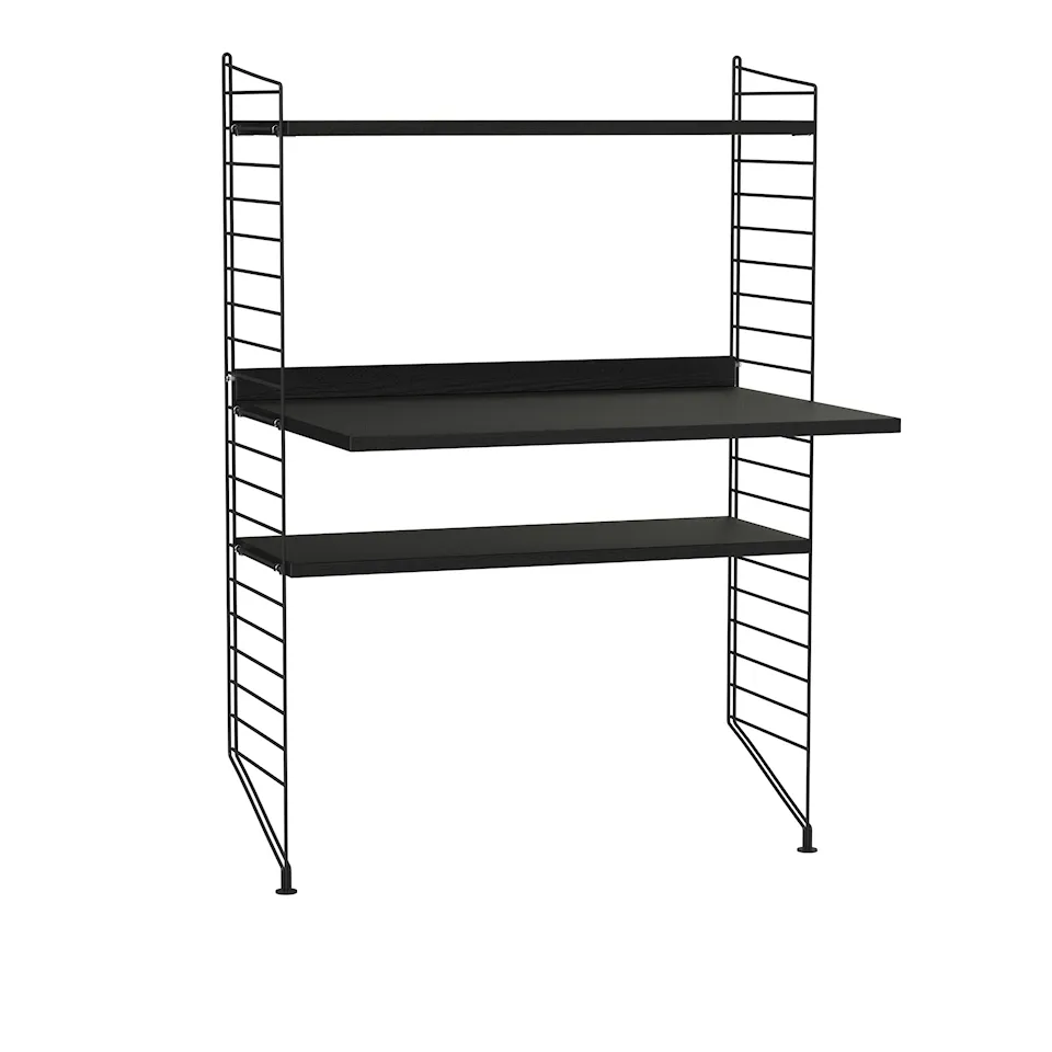 Office shelving system H black/black