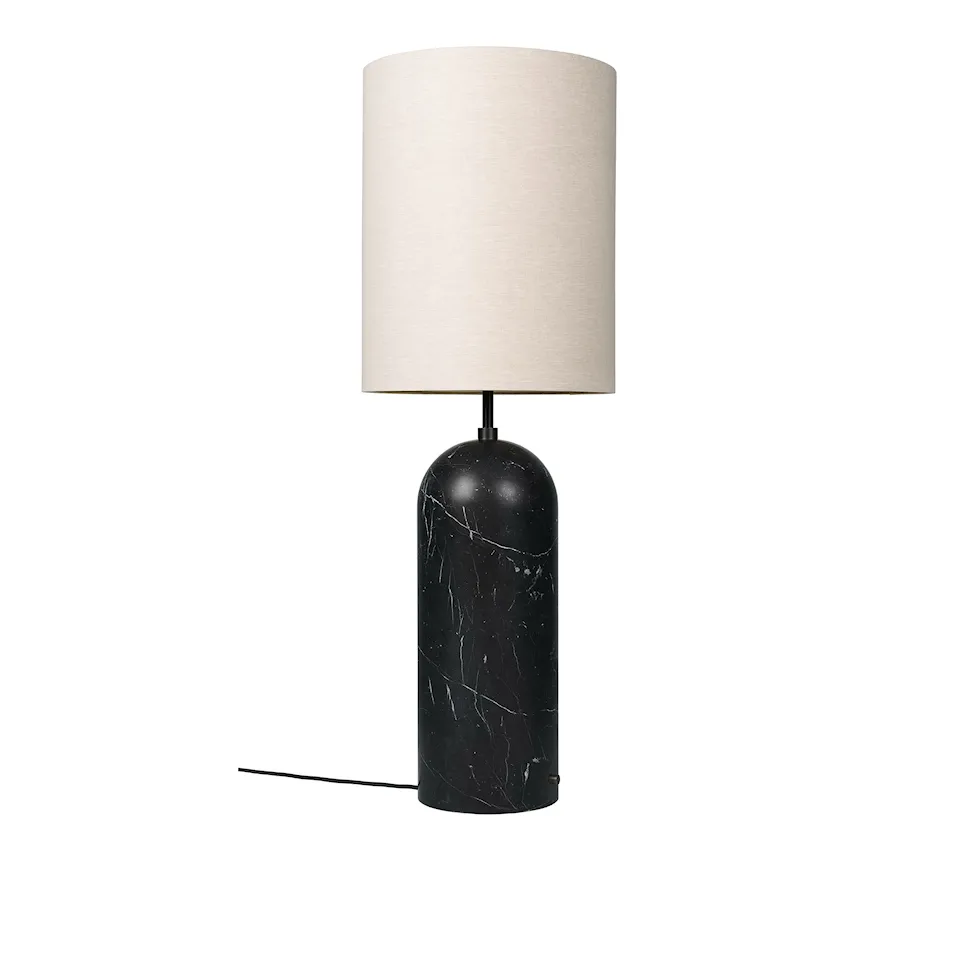 Gravity Floor Lamp XL High Black Marble