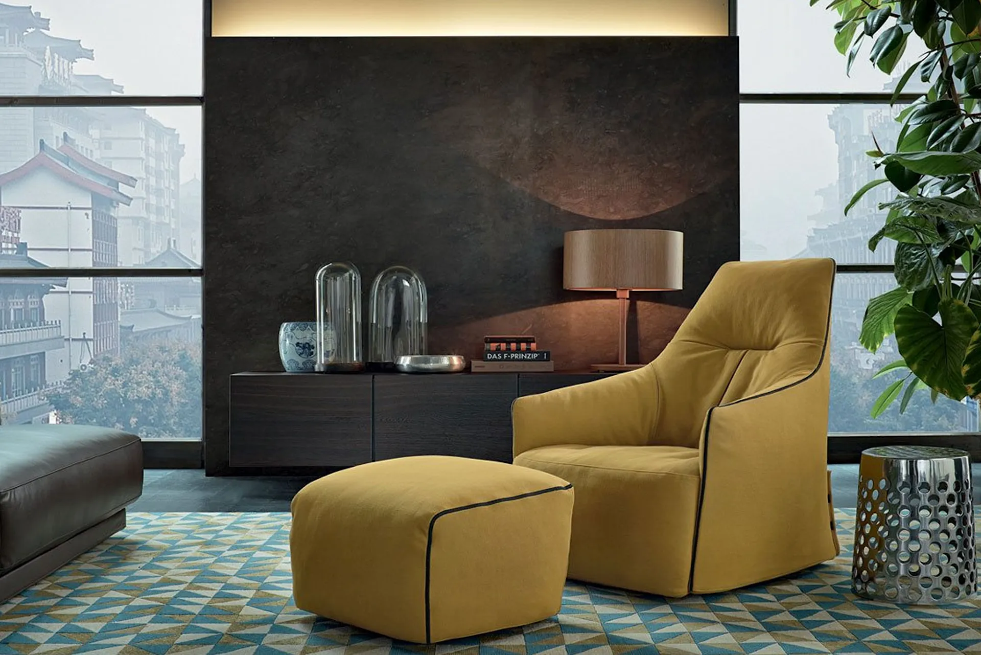 Santa Monica Lounge Armchair - Poliform - NO GA