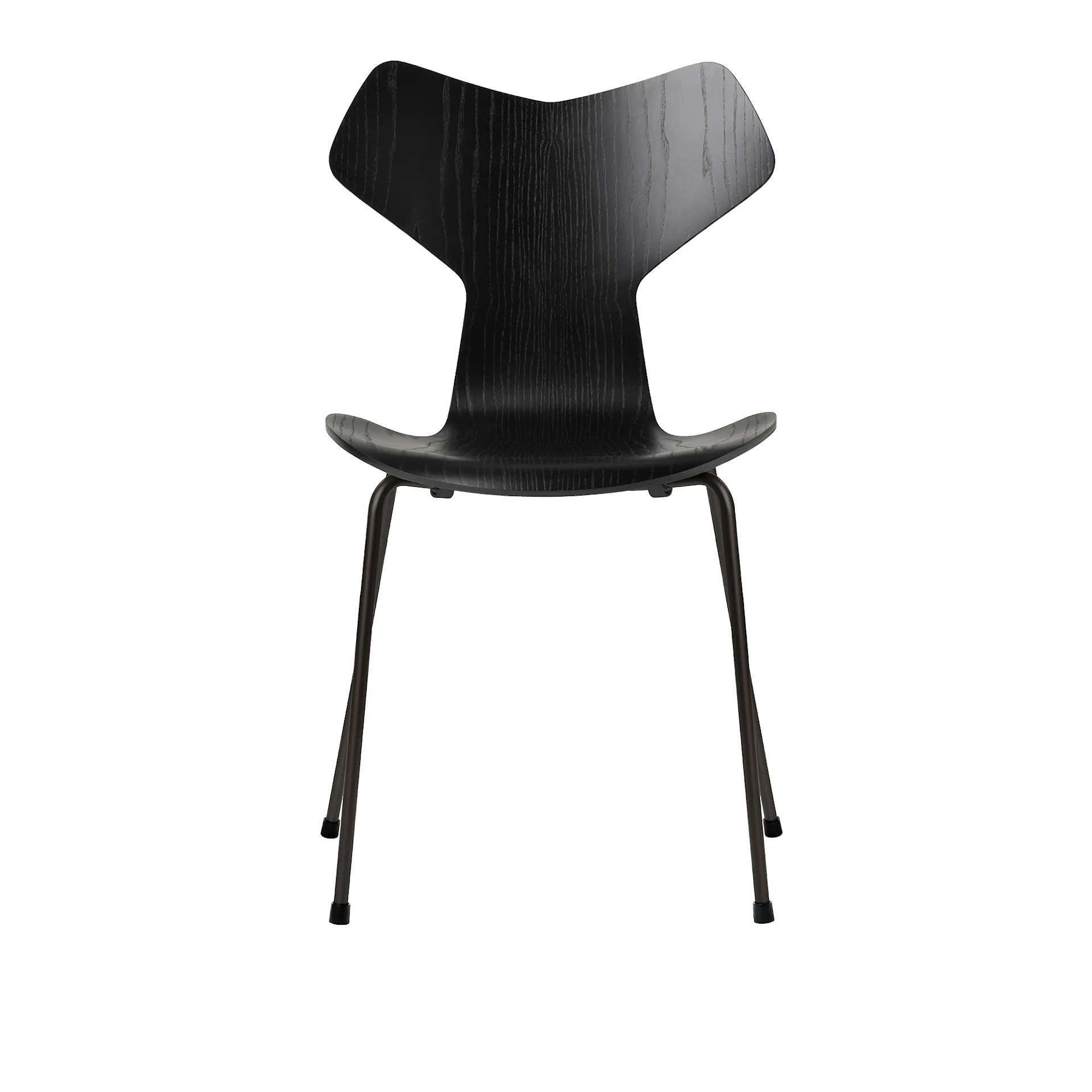 3130 Grand Prix Chair Ash Veneer Black - Fritz Hansen - Arne Jacobsen - NO GA