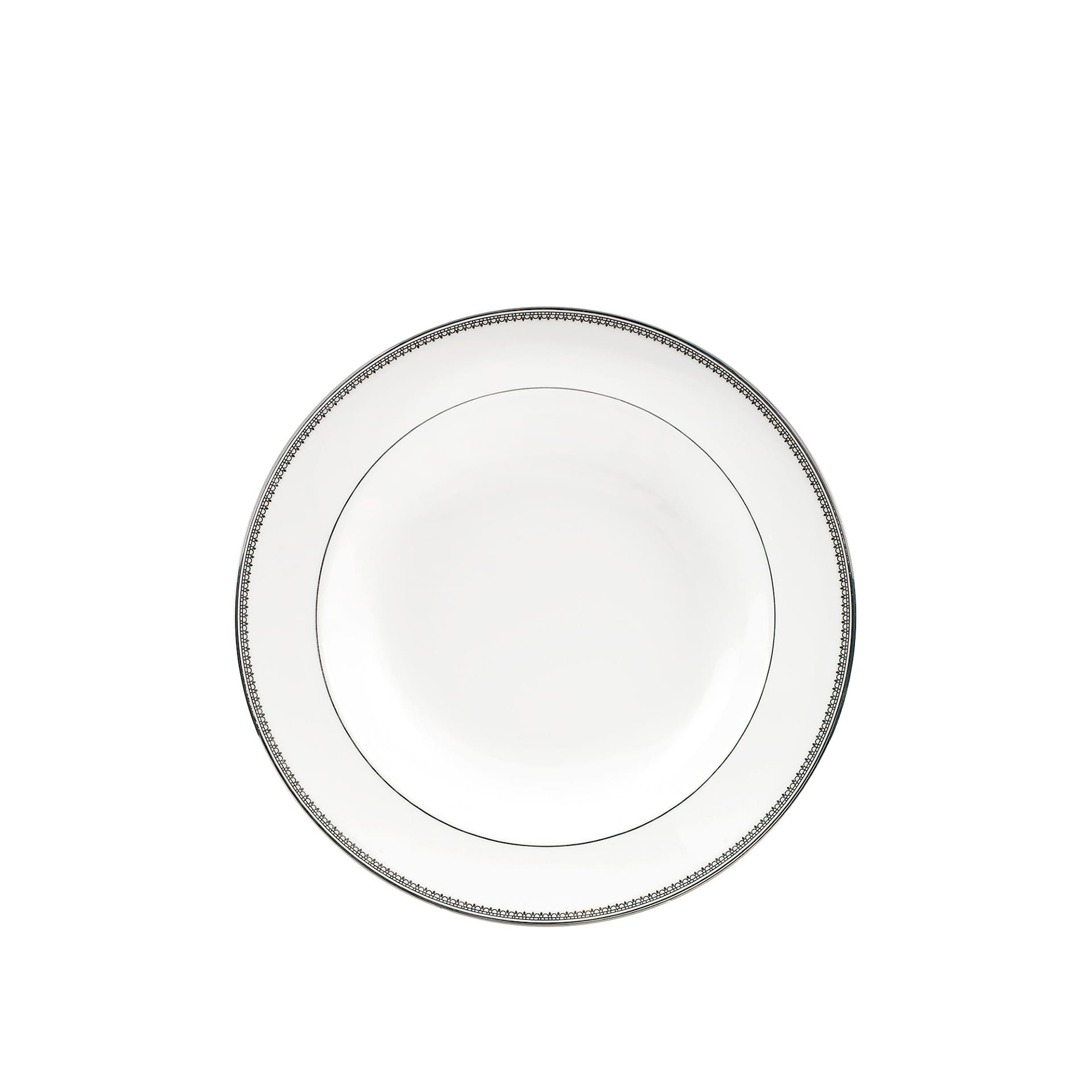 Vera Wang Lace Platinum Soup Plate - Wedgwood - NO GA