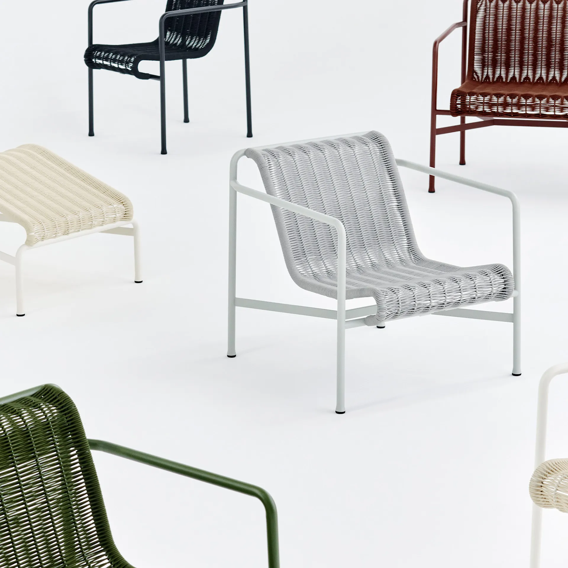 Palissade Cord Lounge Chair - HAY - Ronan & Erwan Bouroullec - NO GA