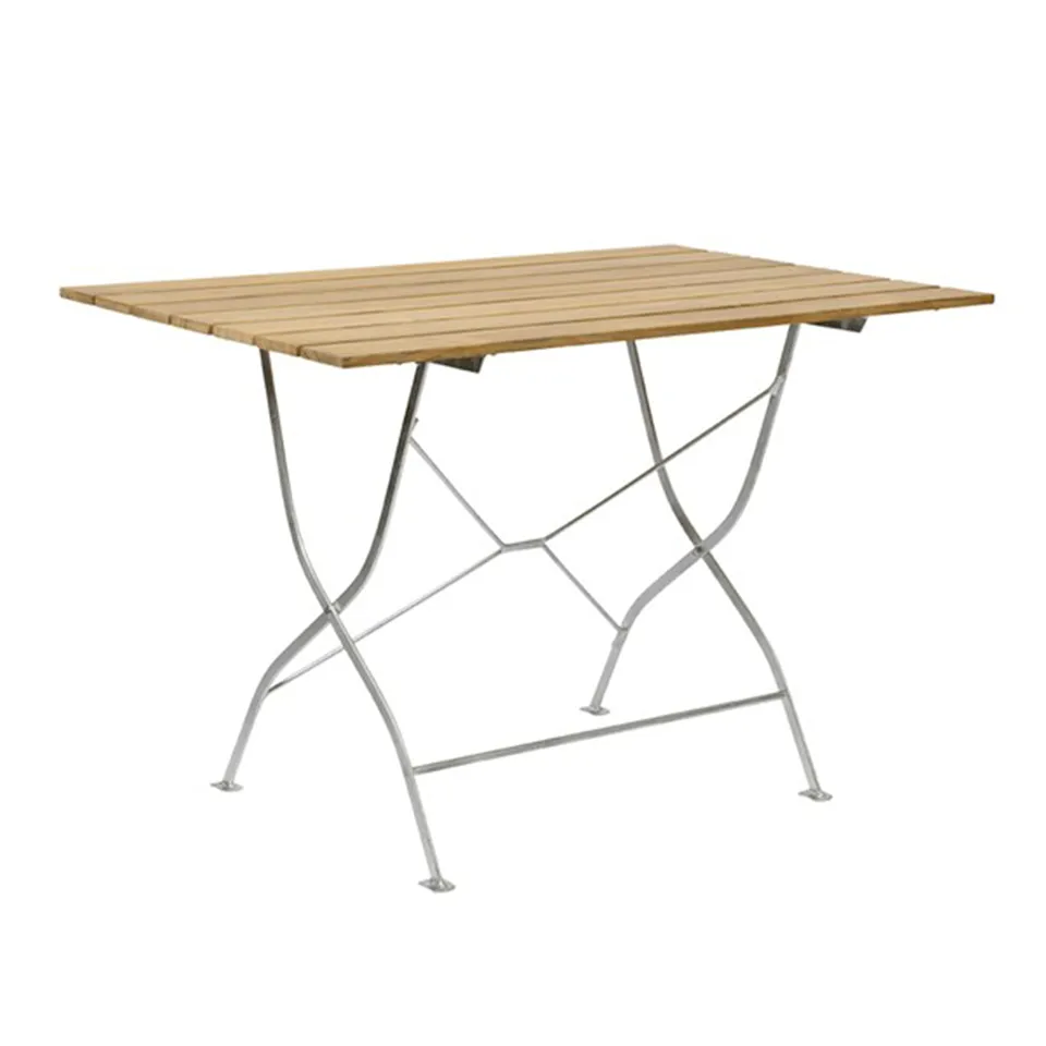 Bryggeri Table 110x70 - Teak/Steel