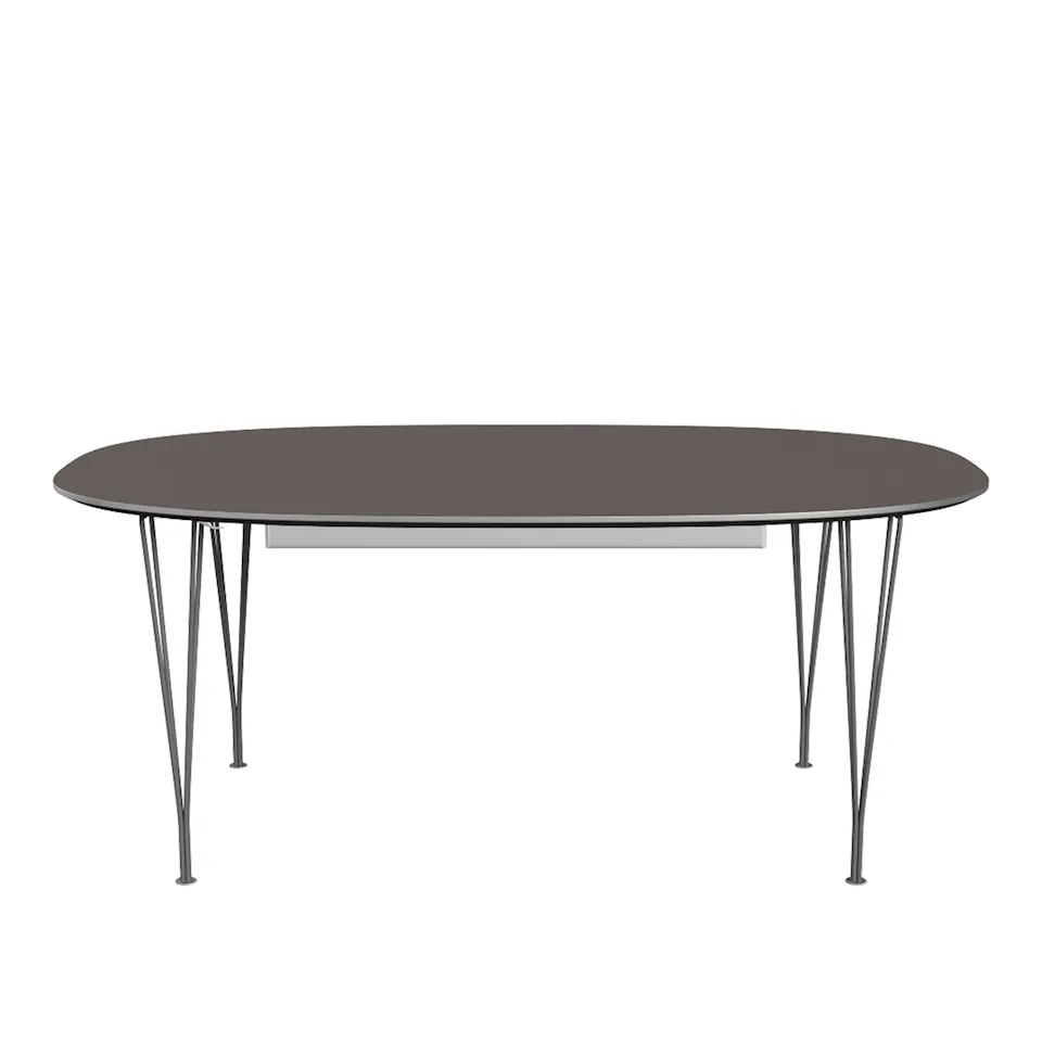 B619 Superellipse uitschuifbare eettafel 180–300 x 120 cm