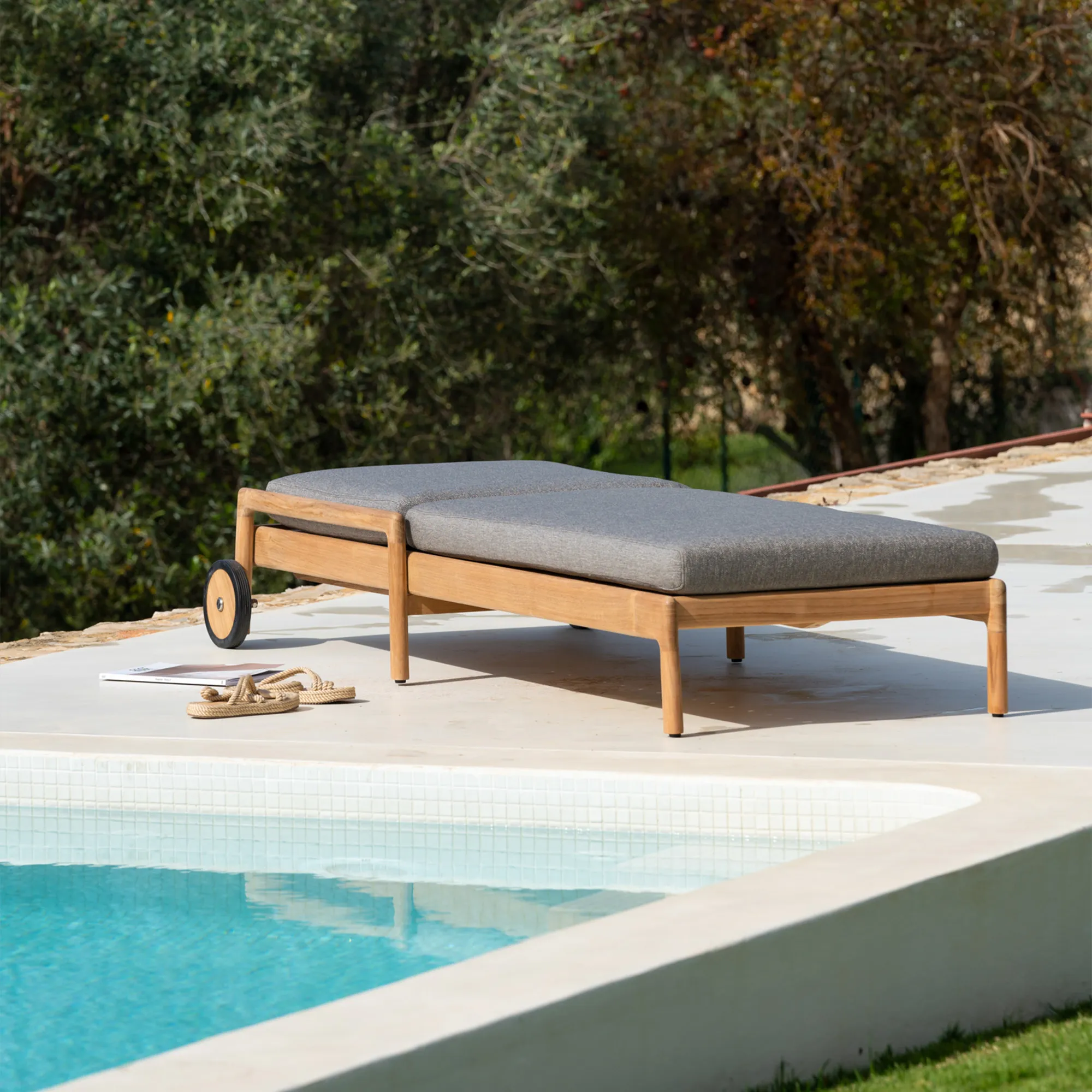 Jack Outdoor Adjustable Lounger Frame - 4