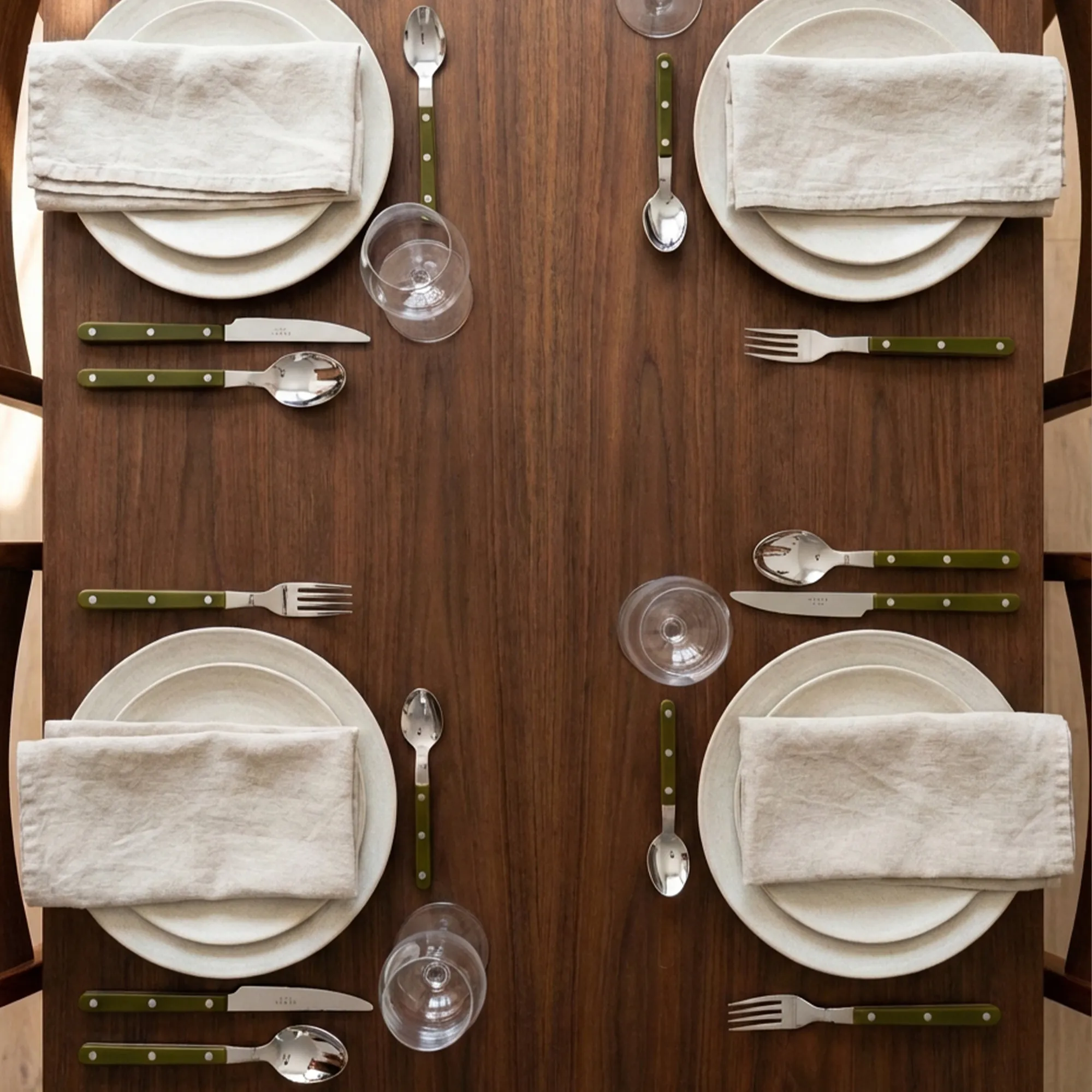 Bistrot Solid Cutlery Set 24 Pieces - 2