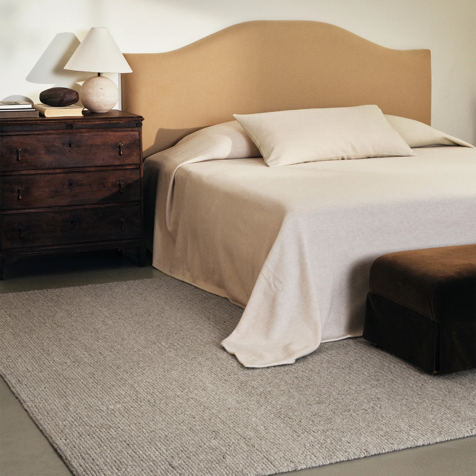 Braid Taupe Mix Wool Rug - 4