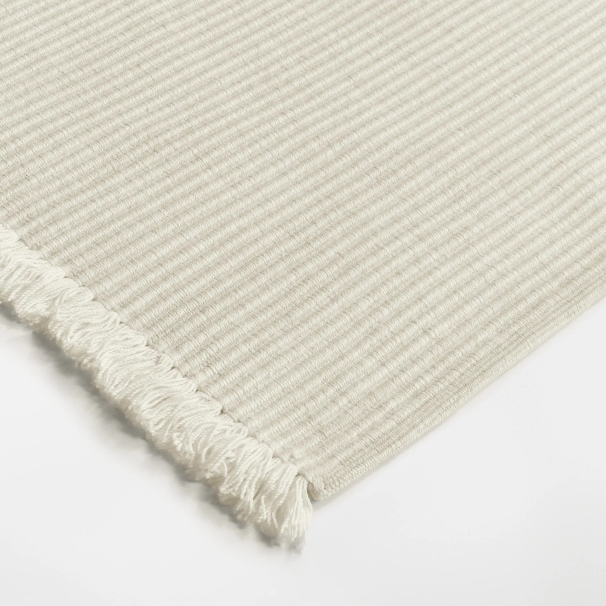 Contour Warm White Wool Rug - 6