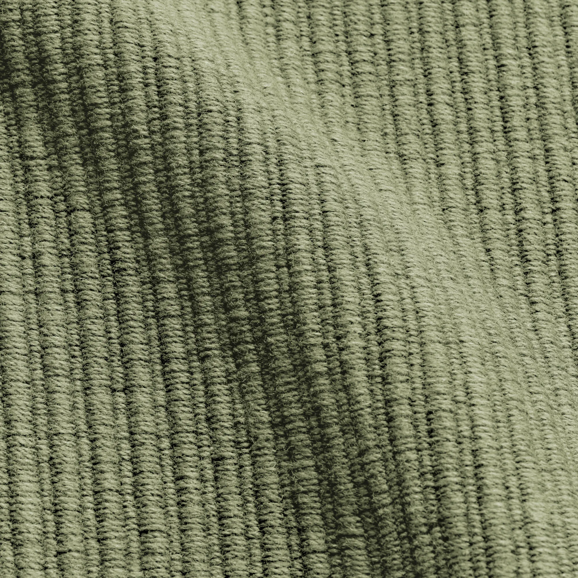 Contour Khaki Green Wool Rug - 5
