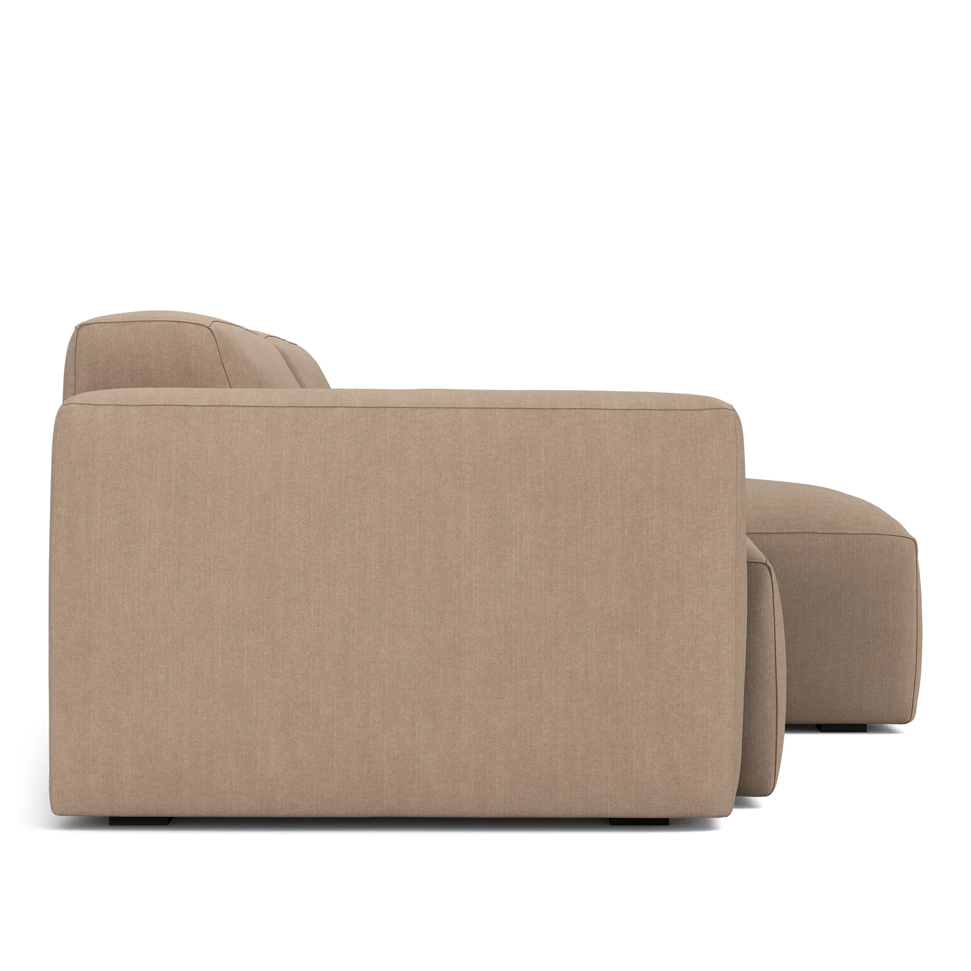 Brick 2-Seater Chaise Lounge Right - 3