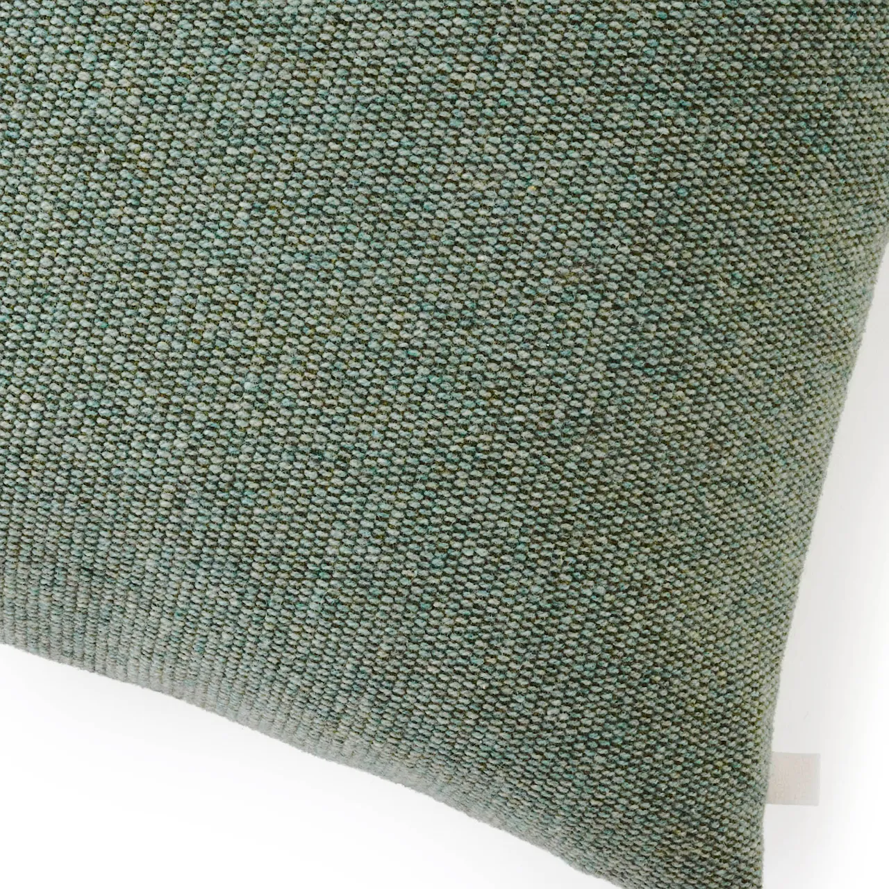 Wool Texture Cushion - 50 x 50 cm, Guerina Jade Green