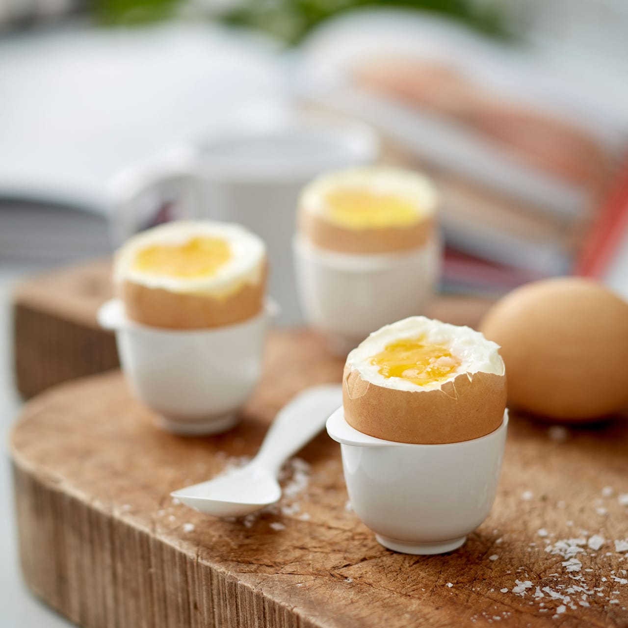Margrethe Egg cup - White
