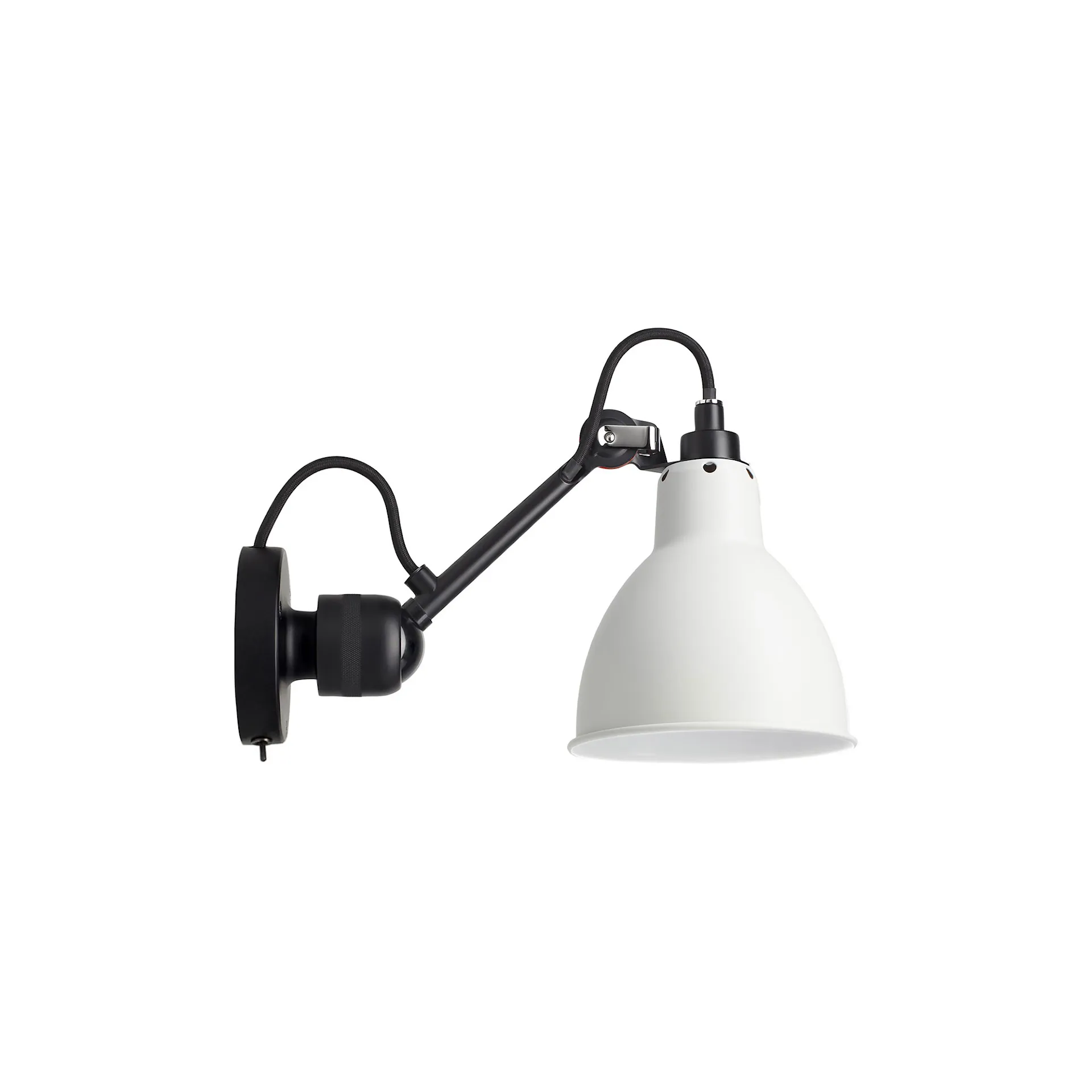 Lampe Gras No304 SW Round - Black base - Lampe Gras by DCWéditions - Bernard-Albin Gras  - NO GA