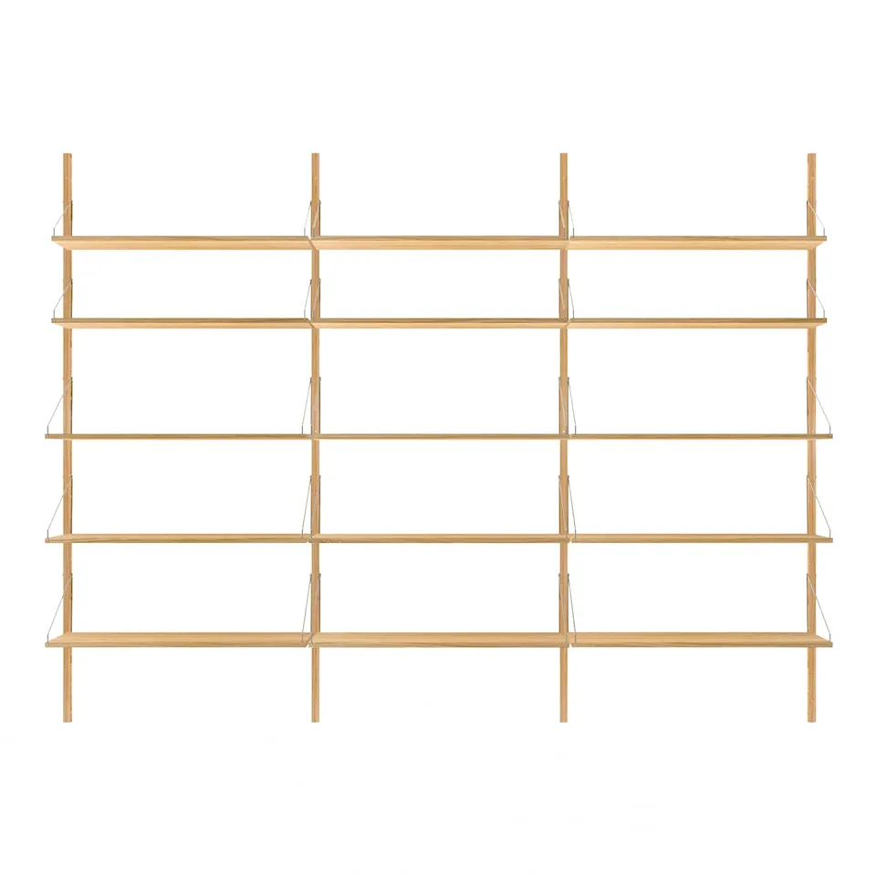 Shelf Library Triple Section