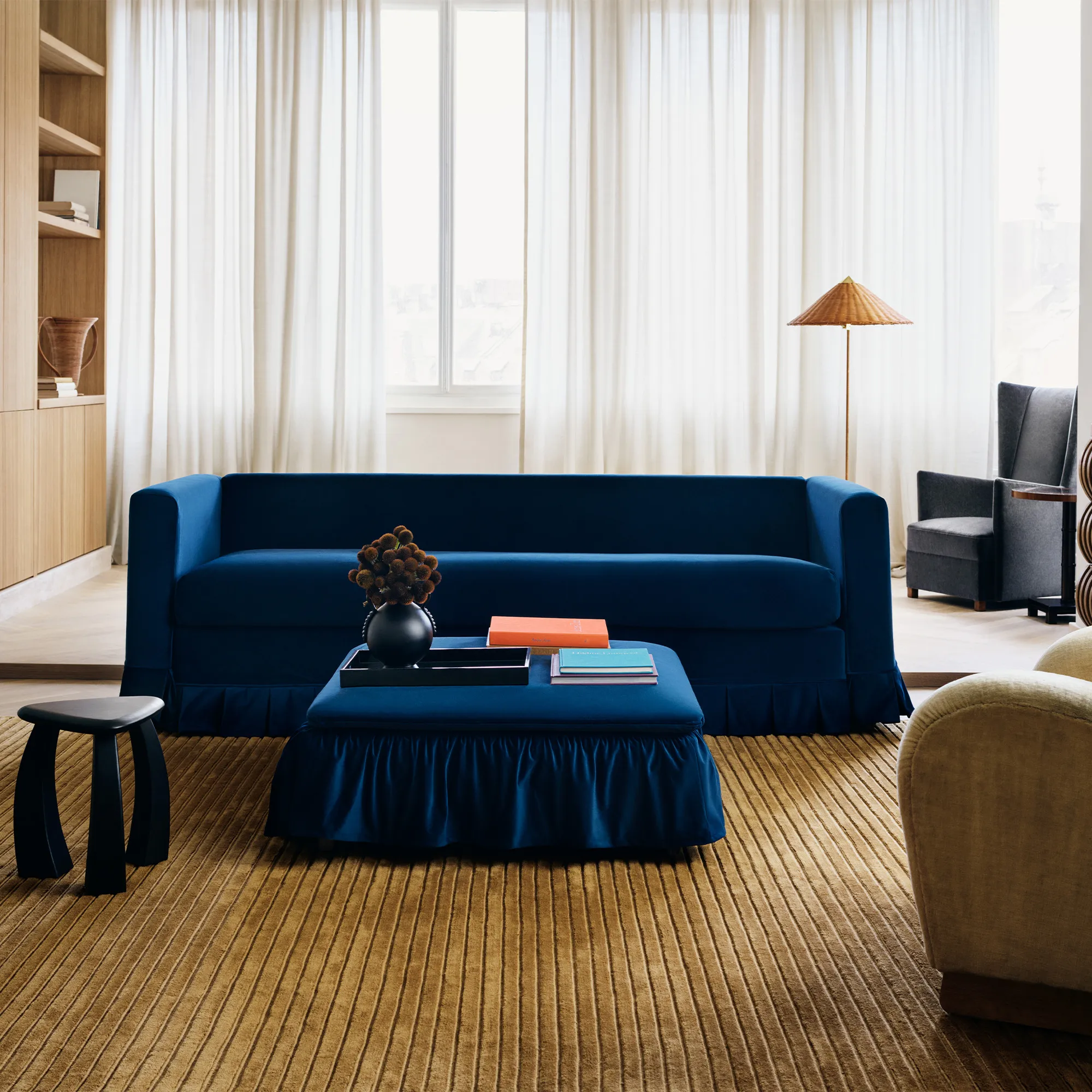 Park 02 Camel Wool Rug