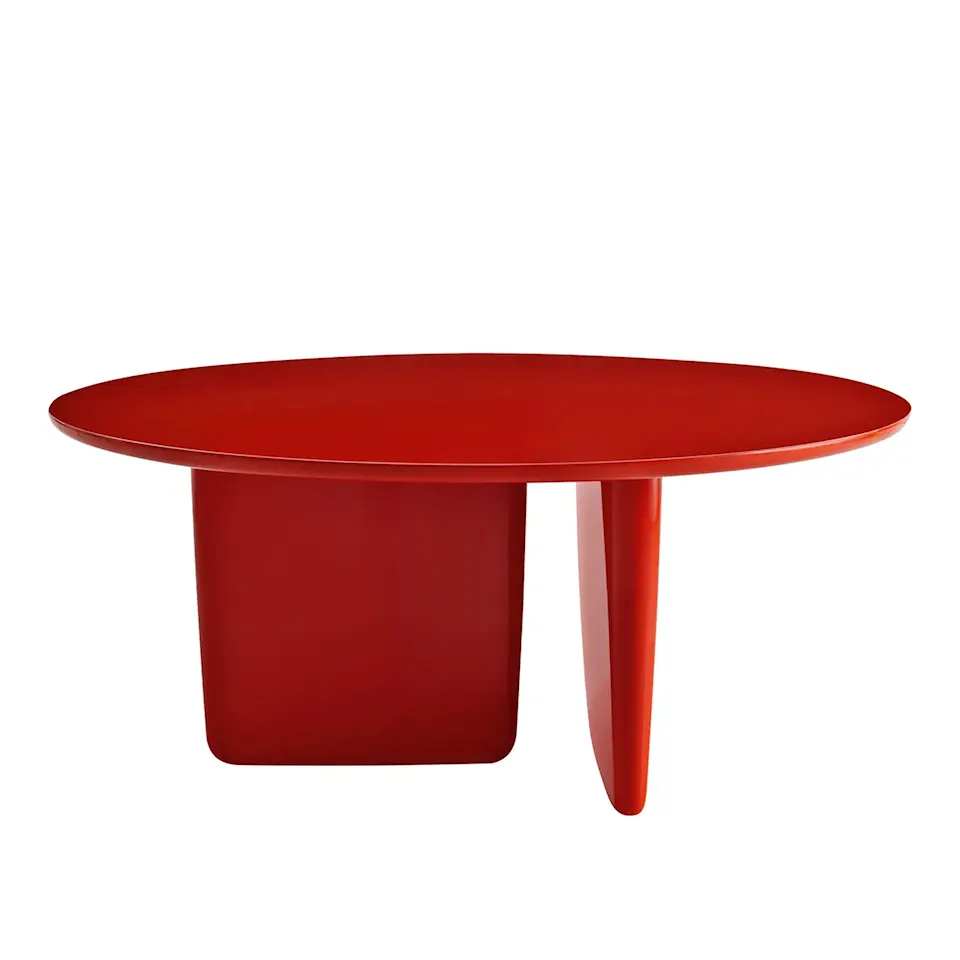 Tobi-Ishi - Round, Glossy candy red