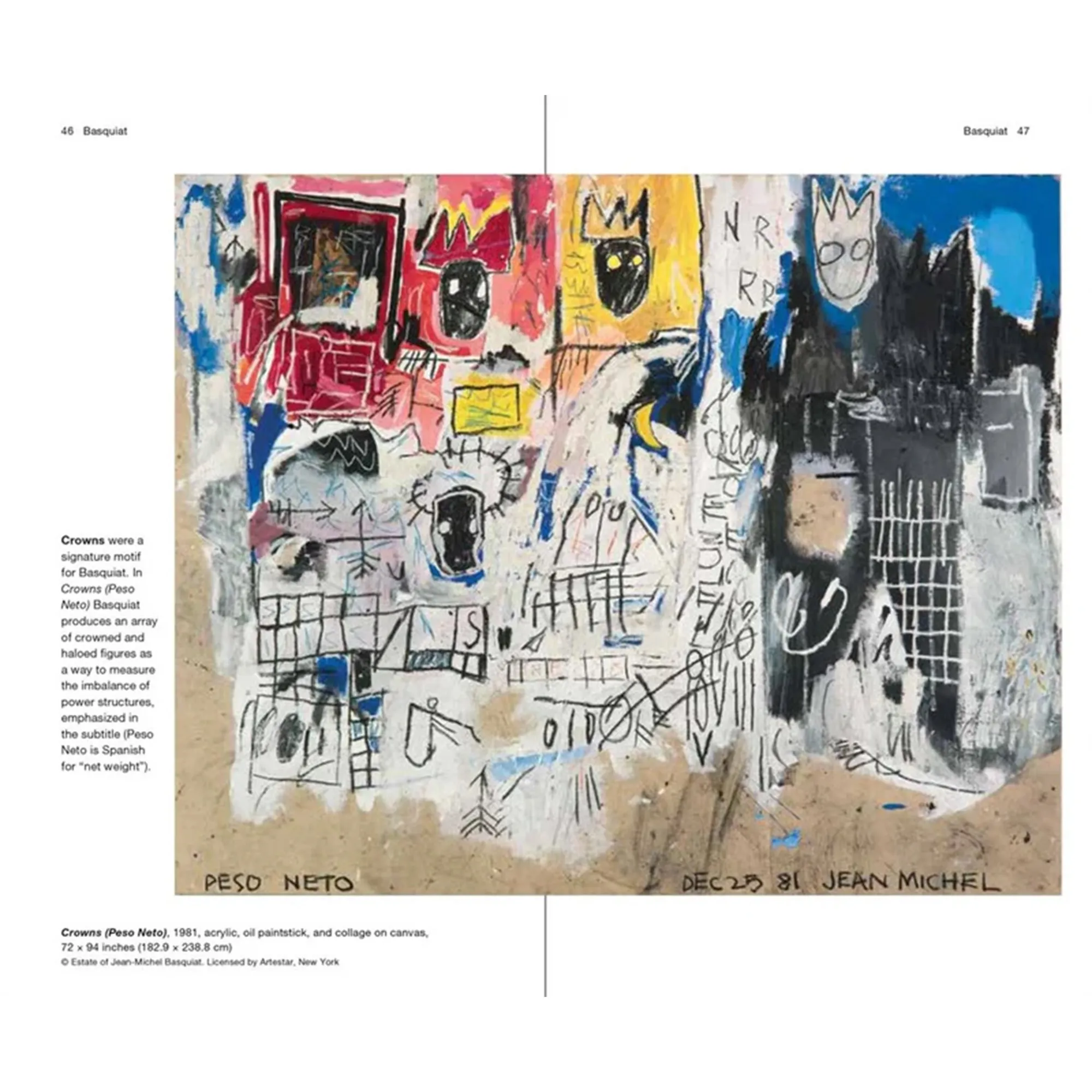 Jean-Michel Basquiat Handbook taidekirja - 5
