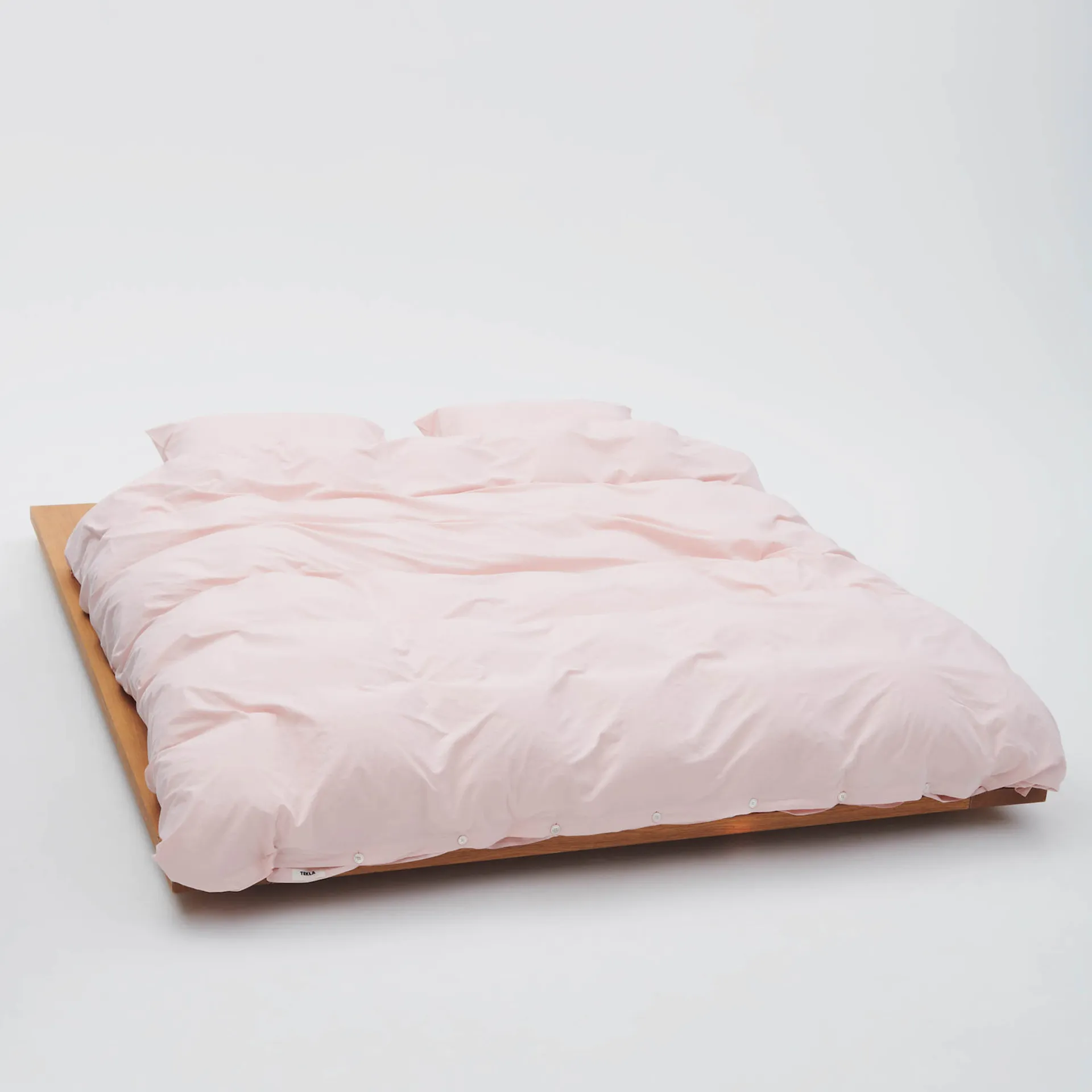 Percale pillow case 50x60, Petal Pink - TEKLA - NO GA