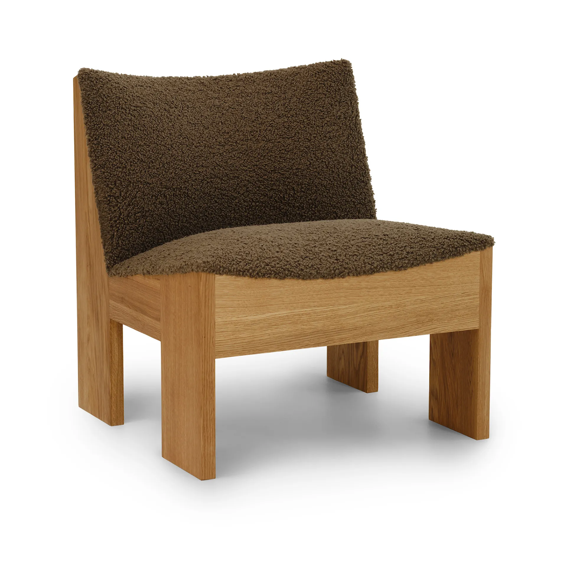 Tenon Lounge Chair Fumed Oak - New Works - NO GA