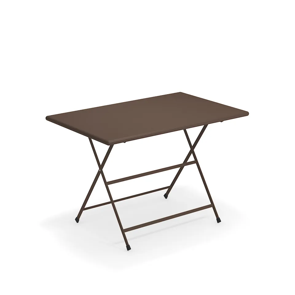 Arc en Ciel Folding Table 110 cm, Indian Brown