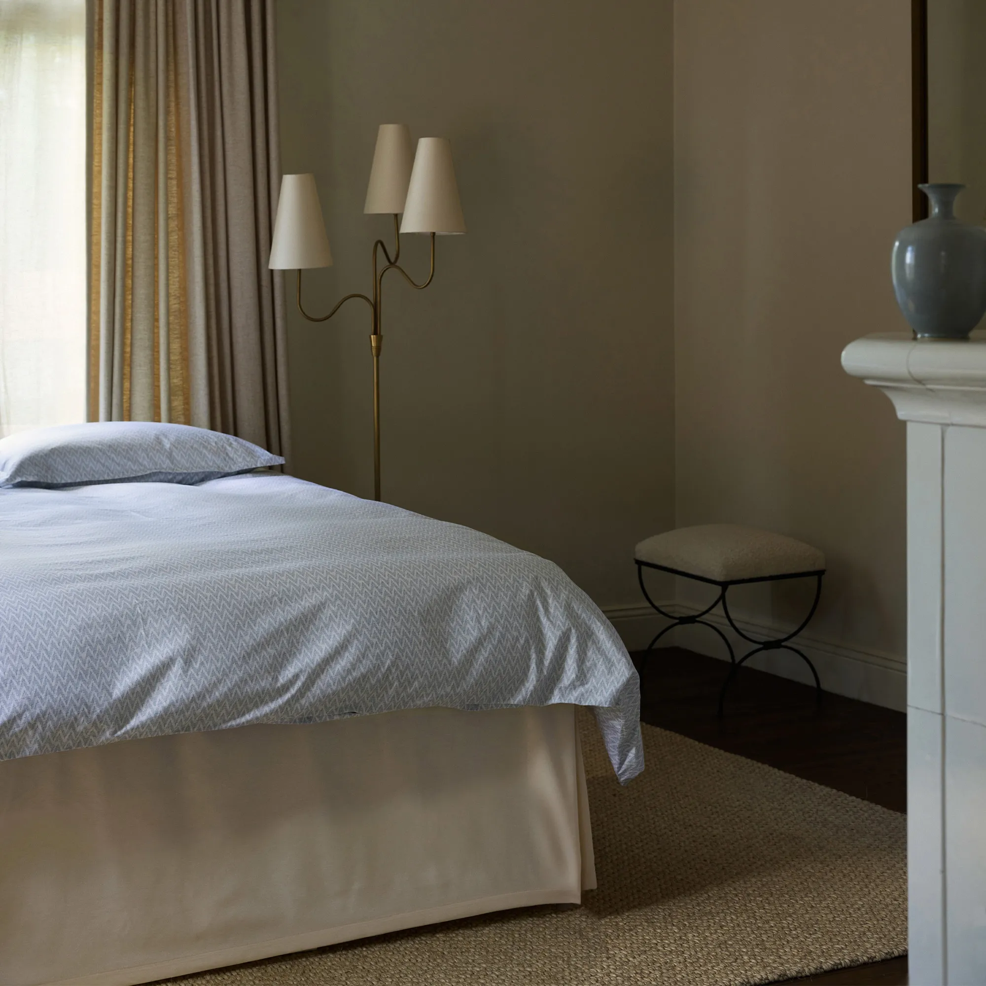 Brezza Light Blue Duvet Cover - 7