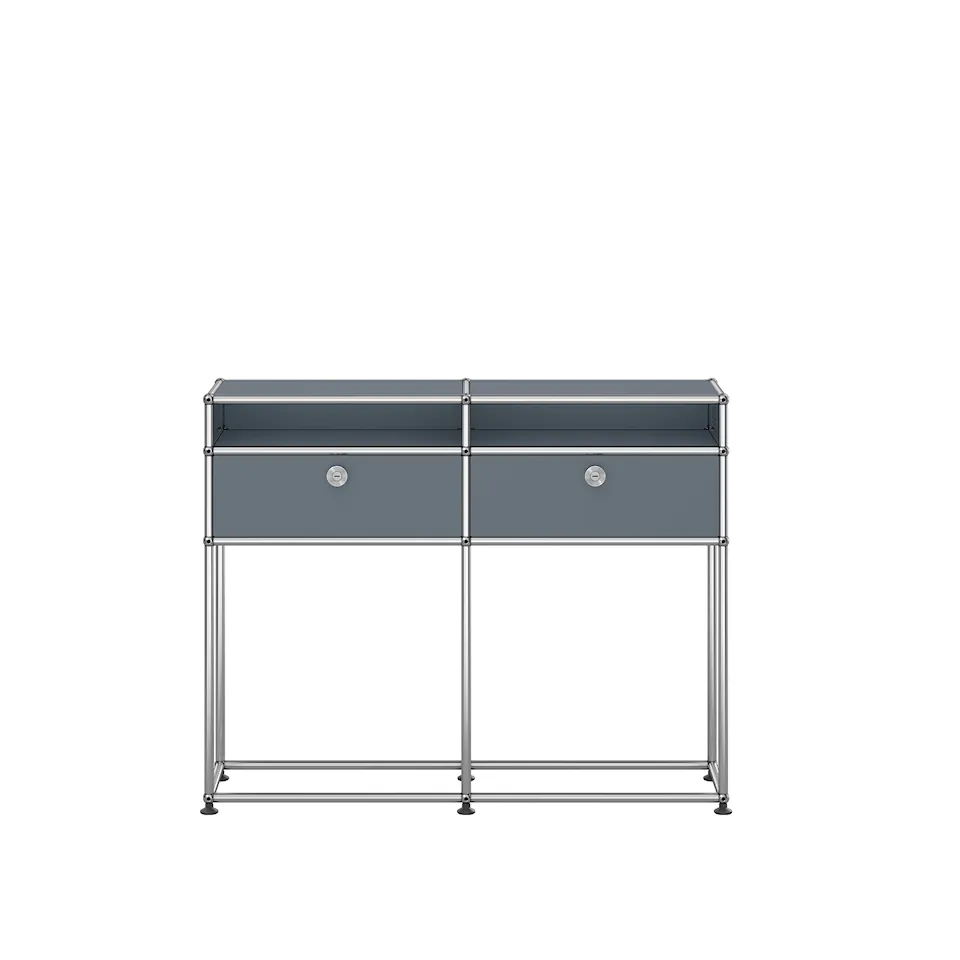 USM Haller 94 Shelving, USM Mid Gray