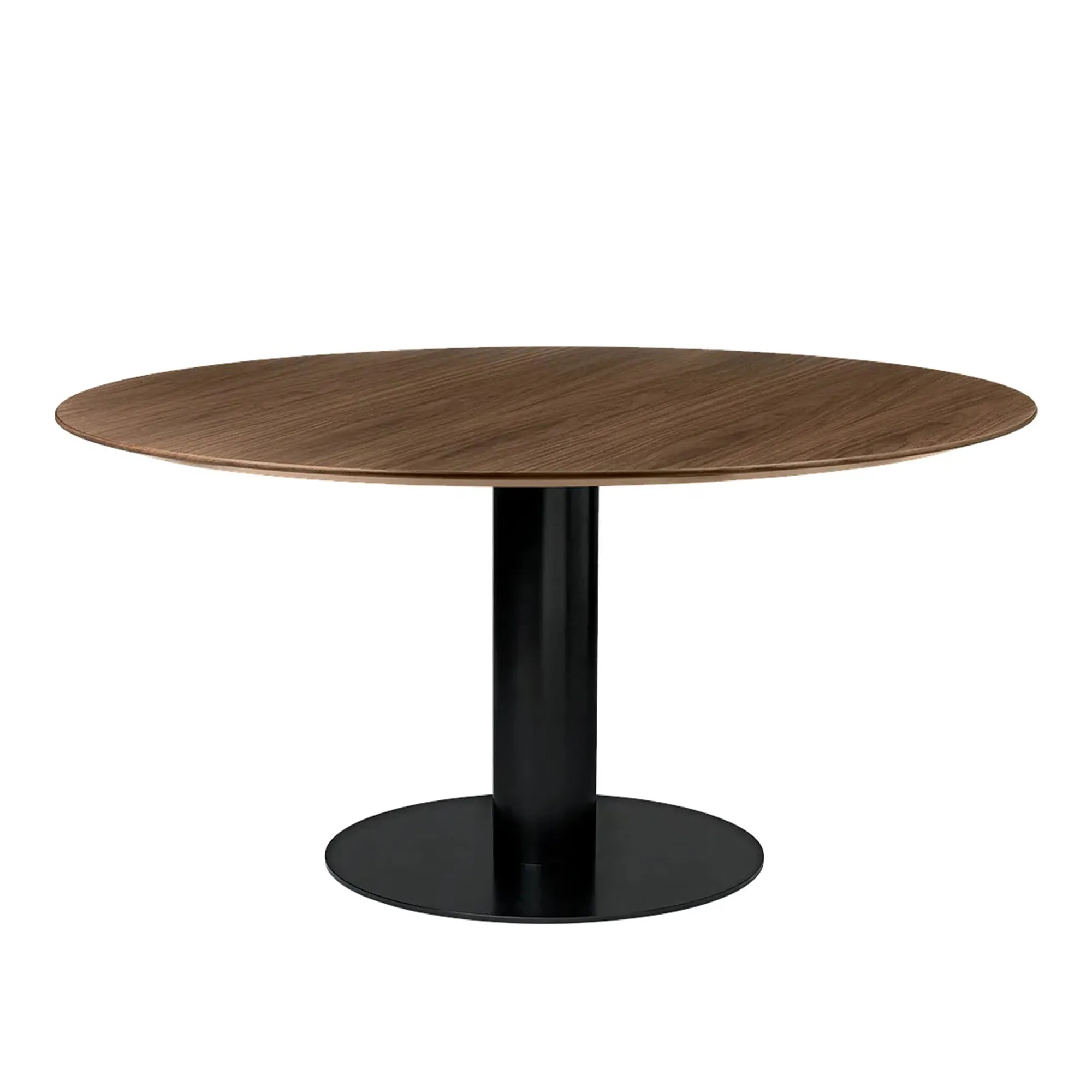 GUBI 2.0 Dining Table Ø150 cm Black - 1