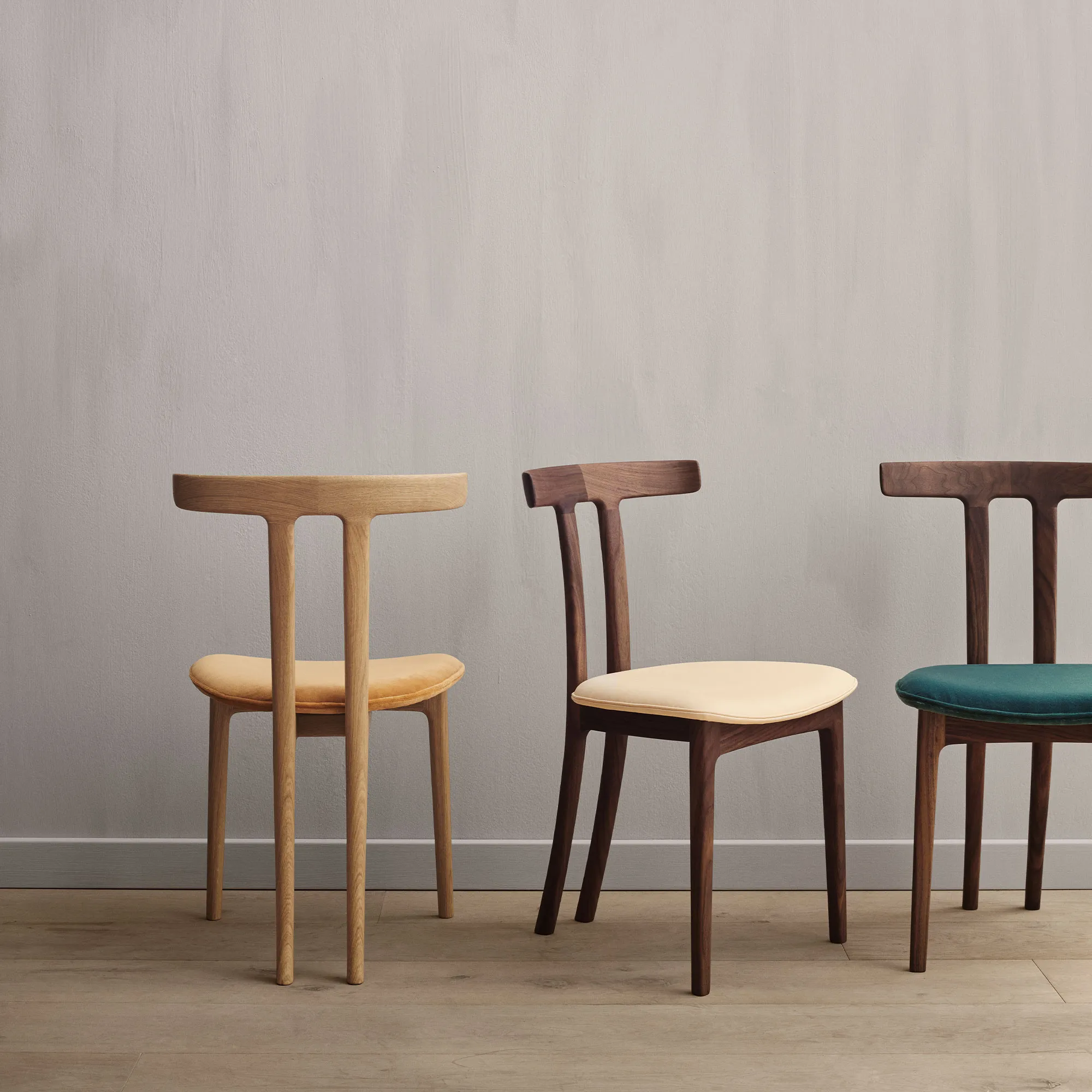 OW58 T-Chair eetkamerstoel eiken - 2