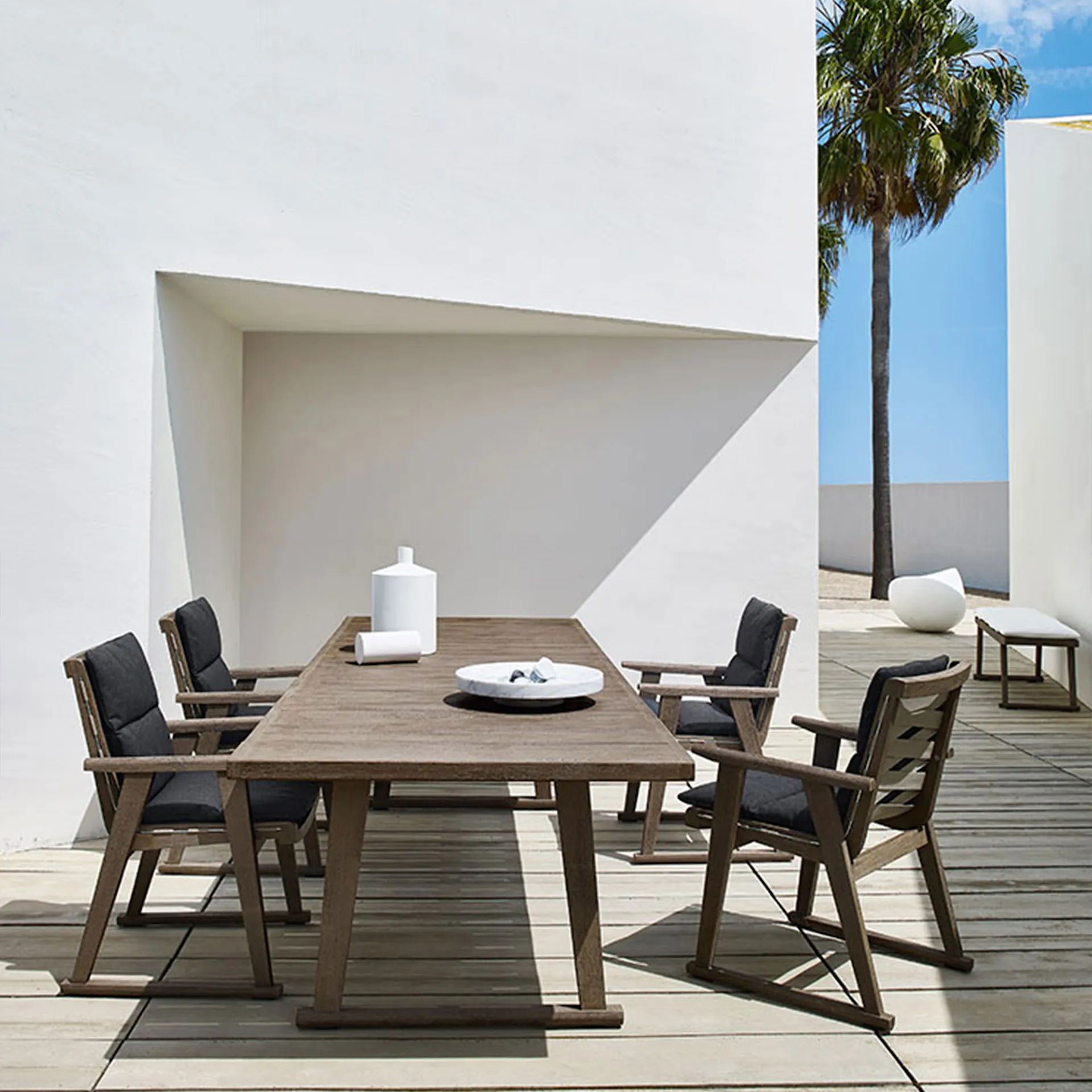 Gio Outdoor Rectangular Table - B&B Italia - Antonio Citterio - NO GA