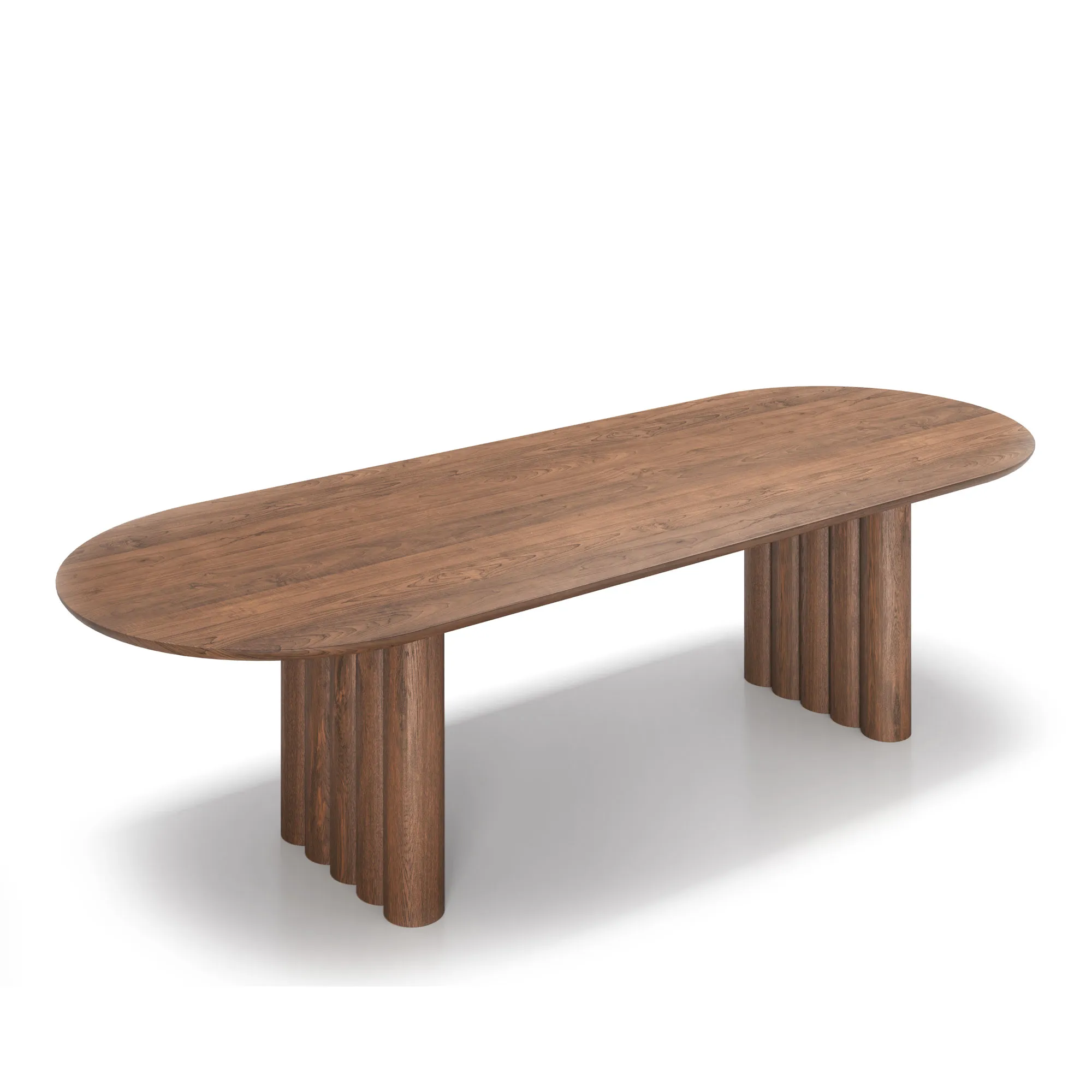 Plush Oval dining table - 2