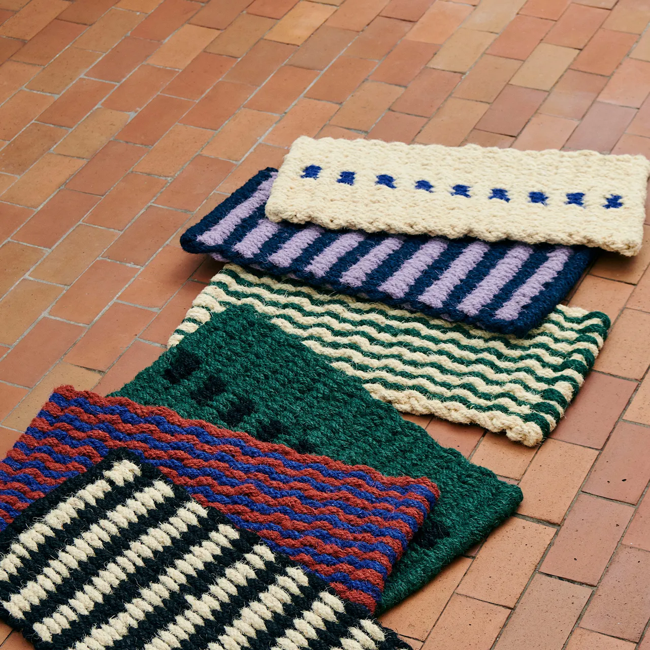 Coco stripe door mat