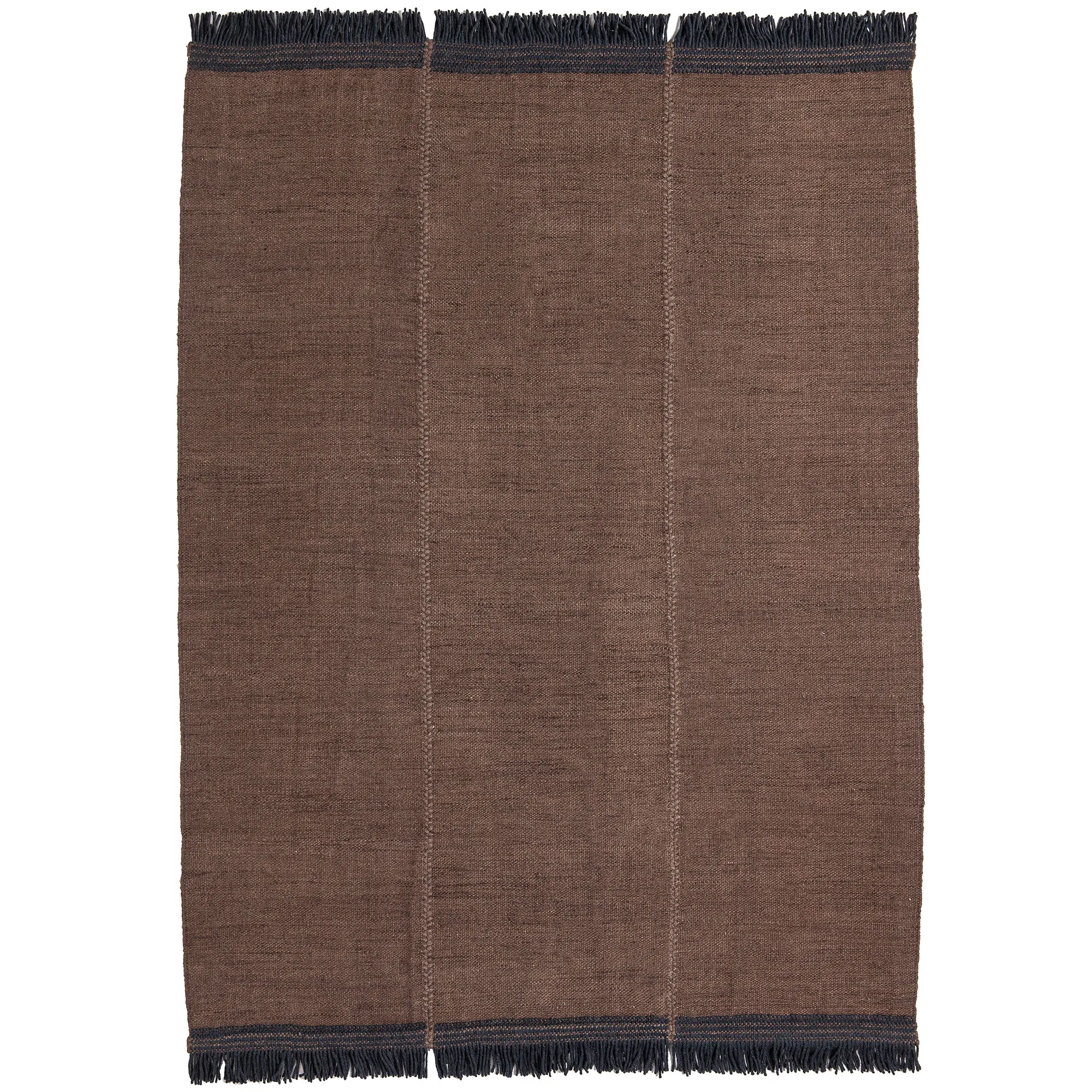 Mia wool rug Brown - 1