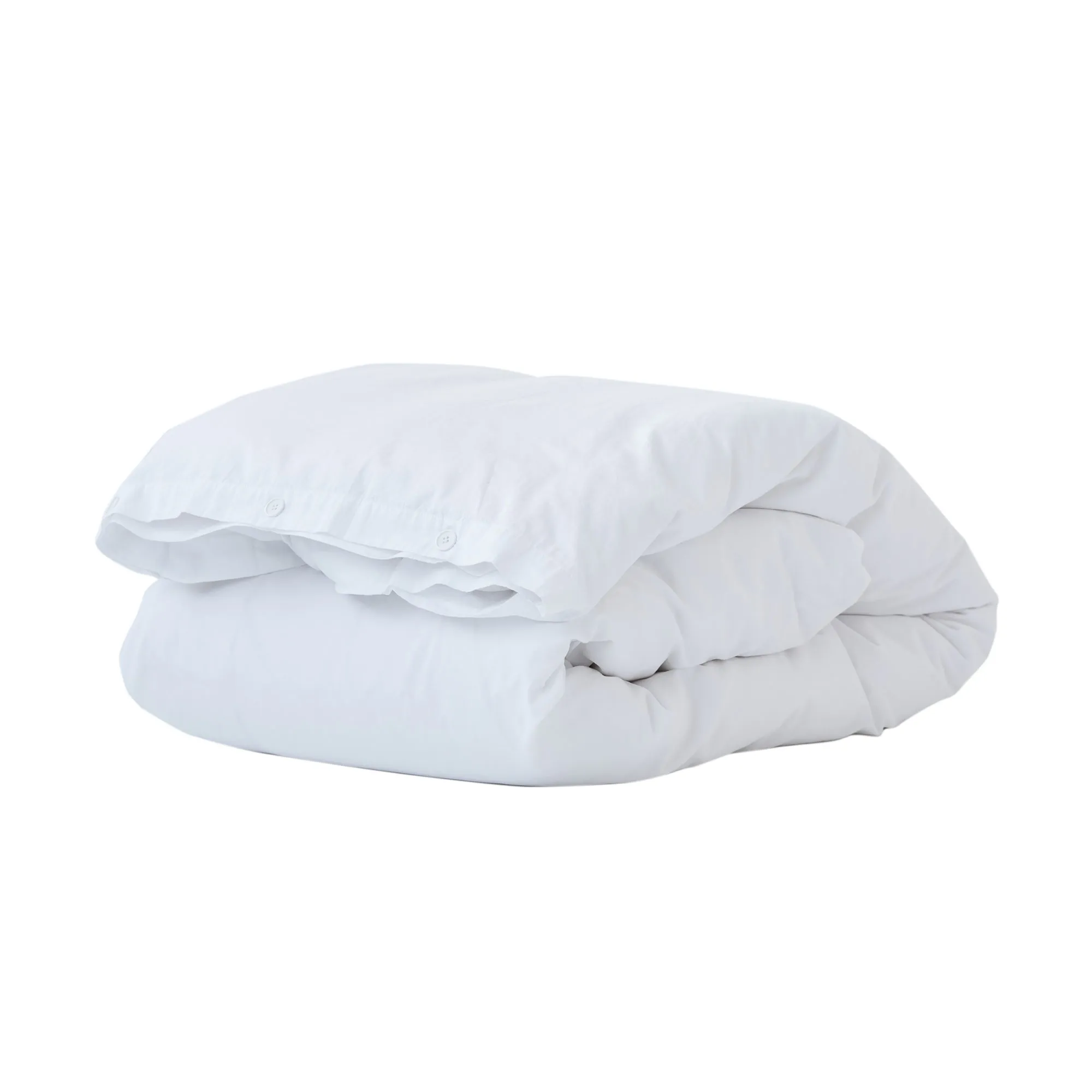 Percale duvet cover plain 220x220cm