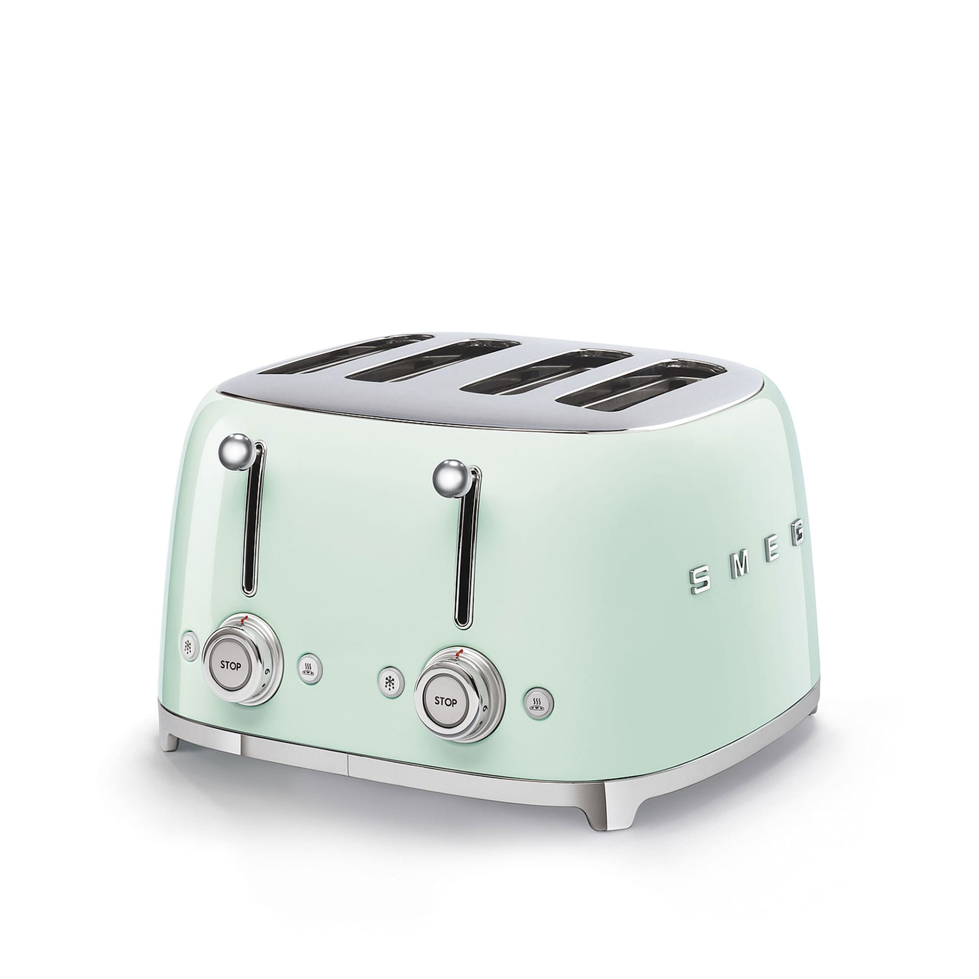 Smeg 4 Slot Toaster Pastel Green - Smeg - NO GA