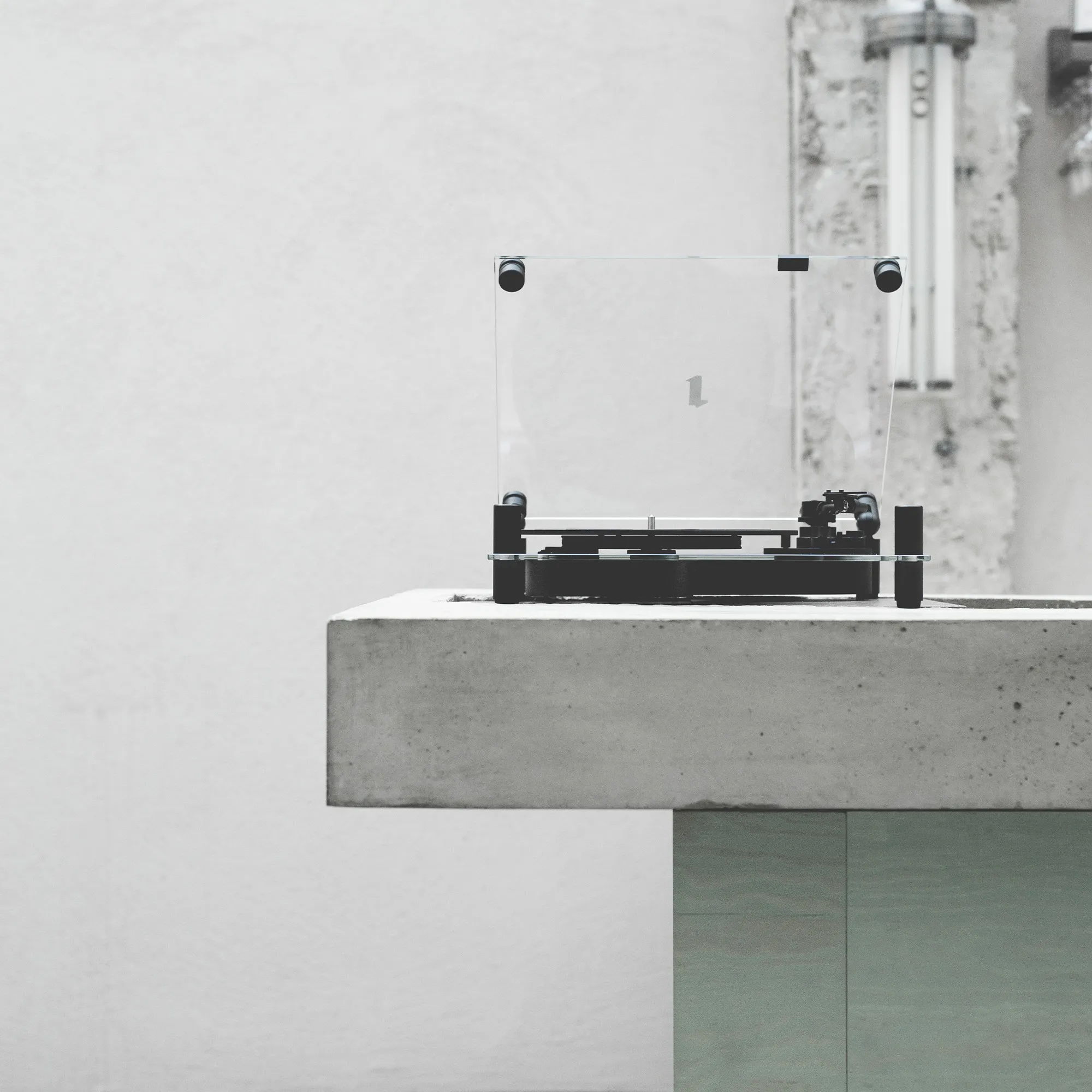 Transparent Turntable - Black - 3
