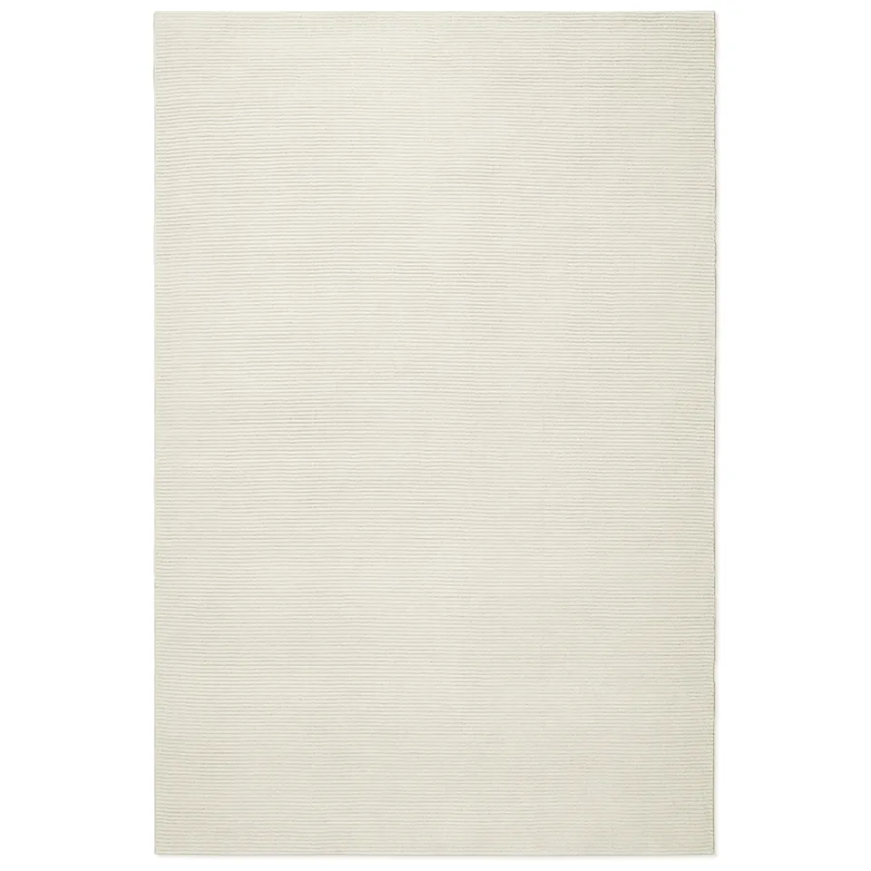 Park Dusty White Wool Rug