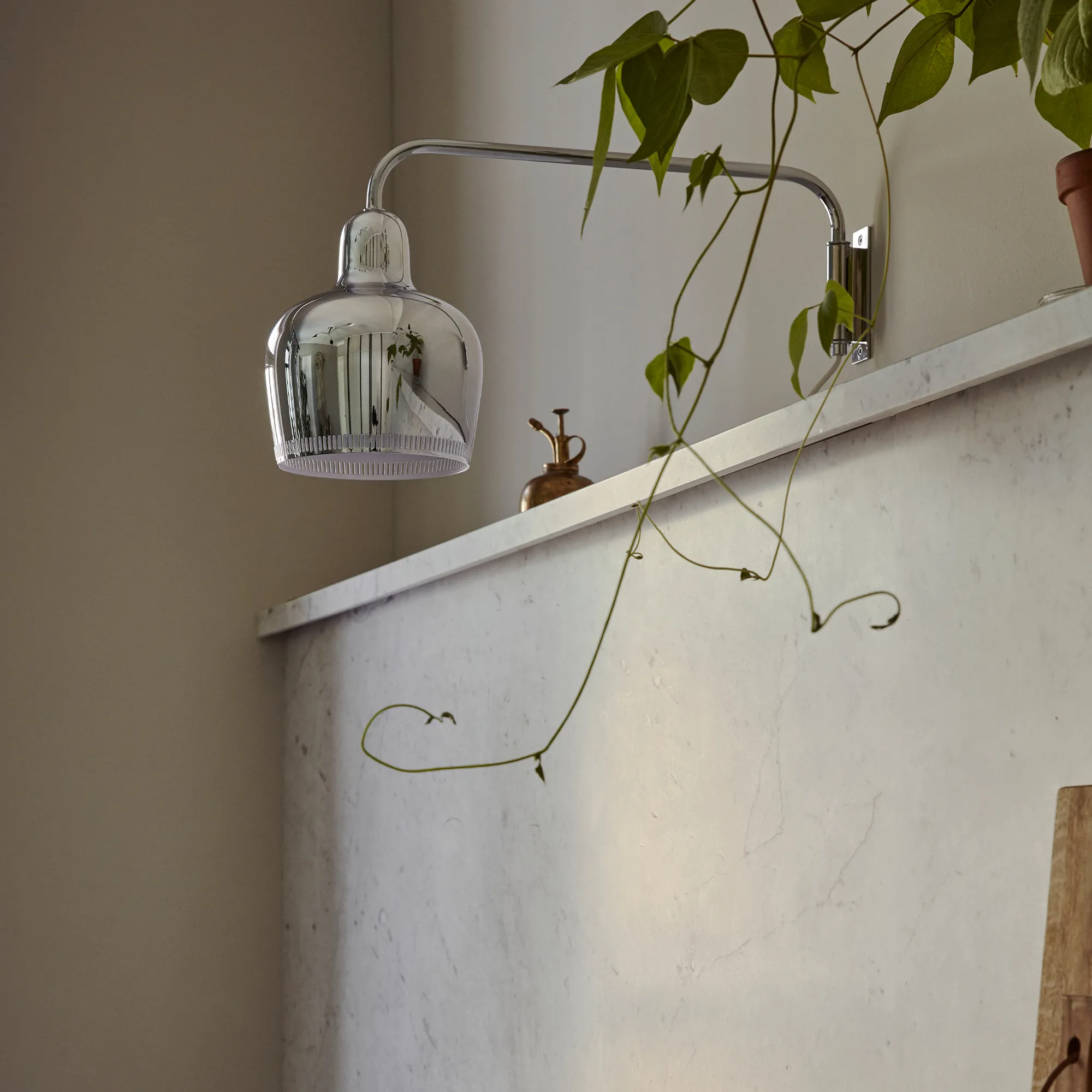 A330S Golden Bell Wall Light - 2