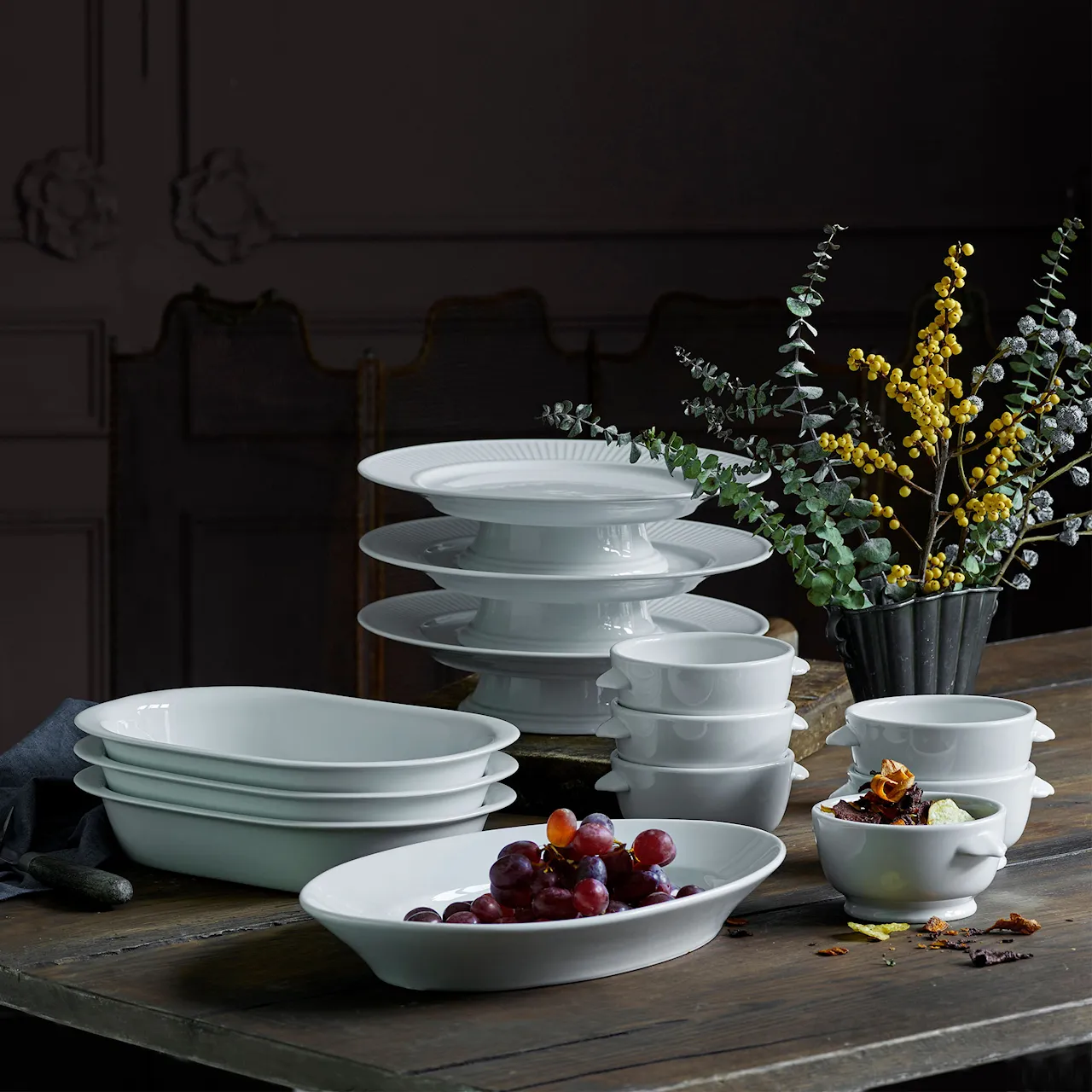 Onion soup bowl 45 cl white