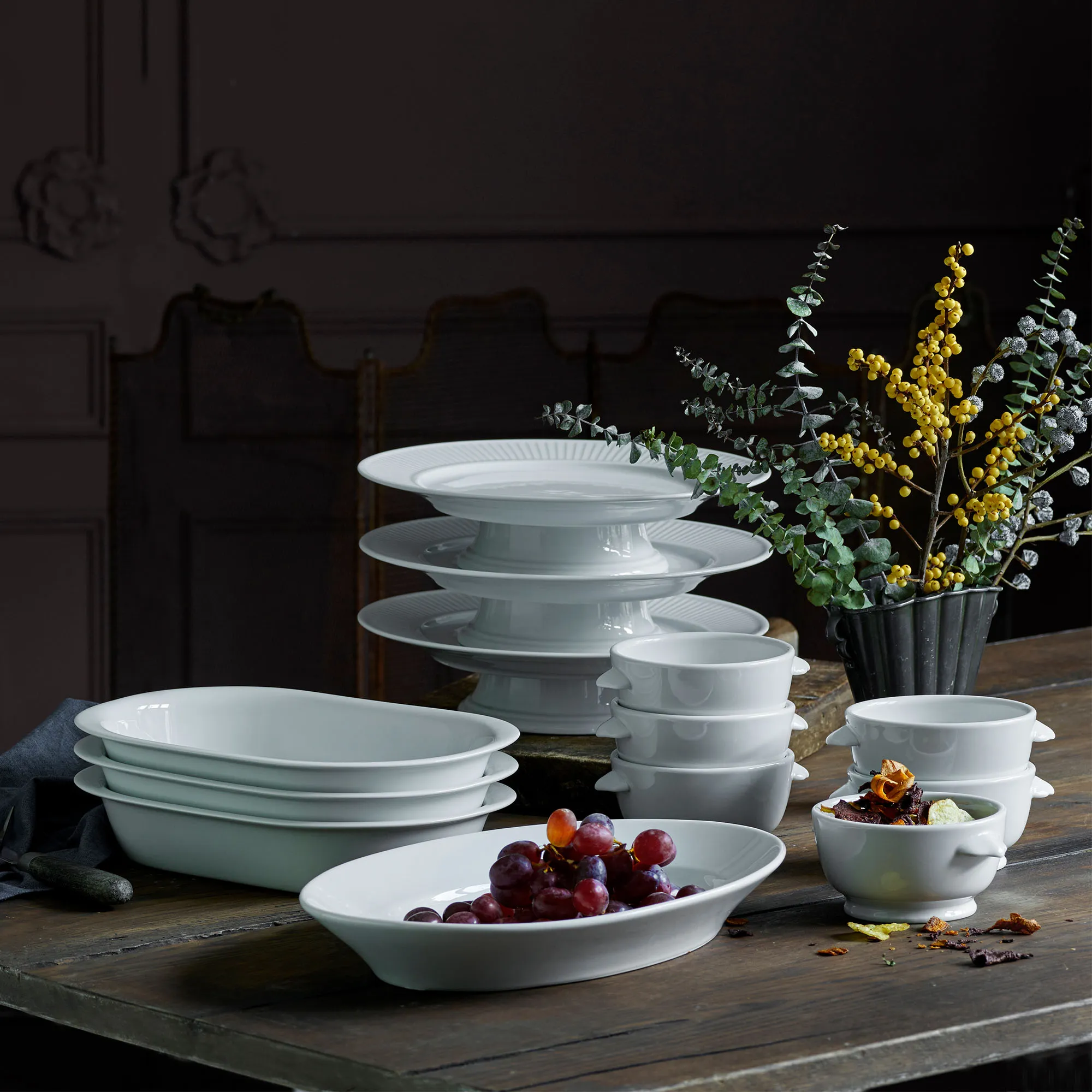 Onion soup bowl 45 cl white - 2