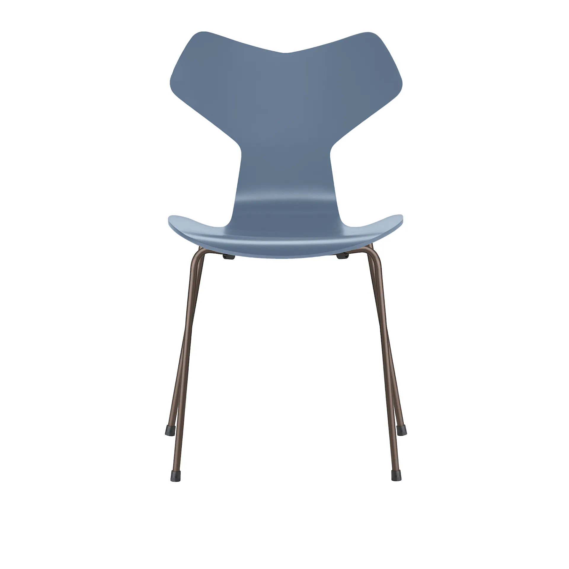 3130 Grand Prix Chair Beech Veneer Brown Bronze - Fritz Hansen - Arne Jacobsen - NO GA