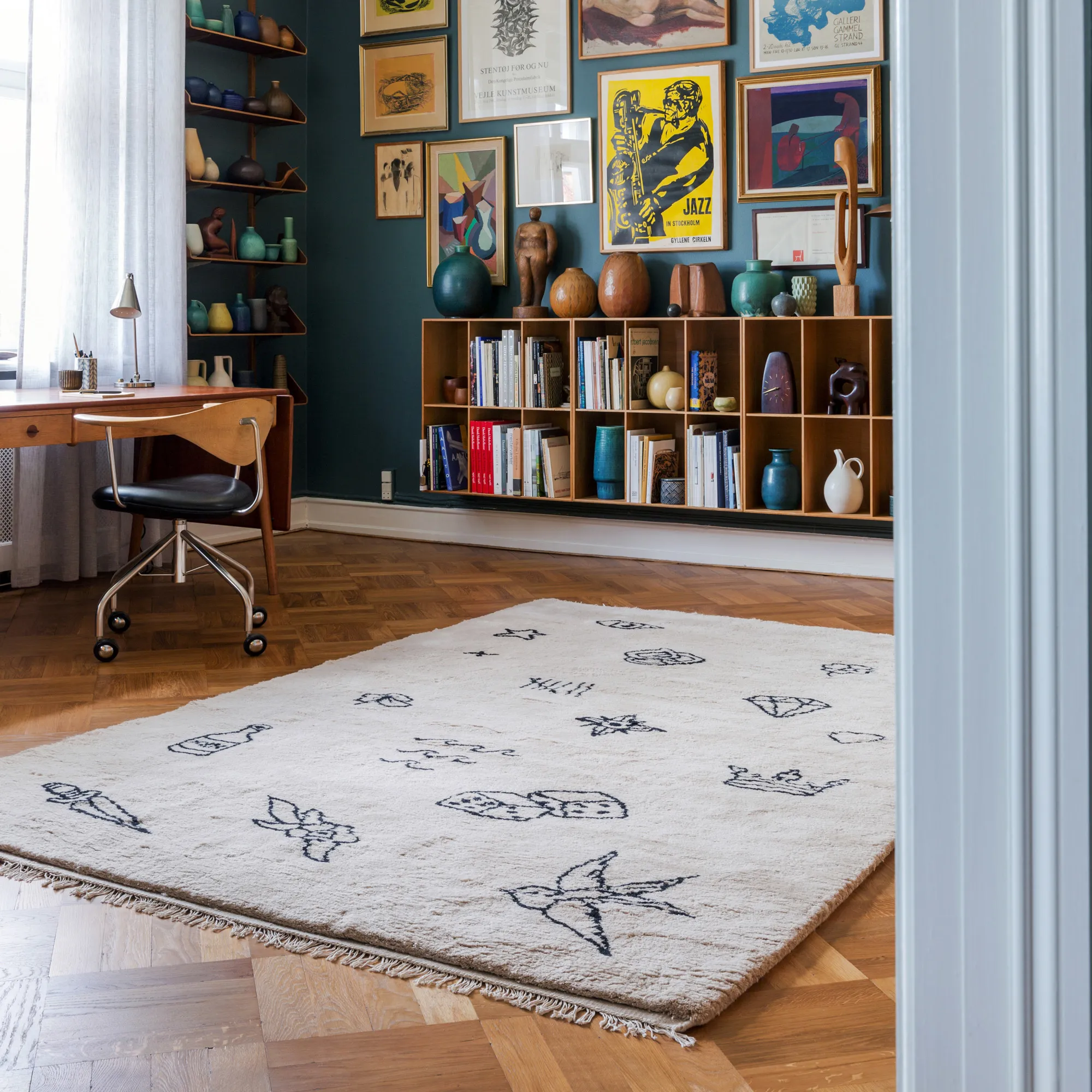 Nomad Sand Rya Rug - 5
