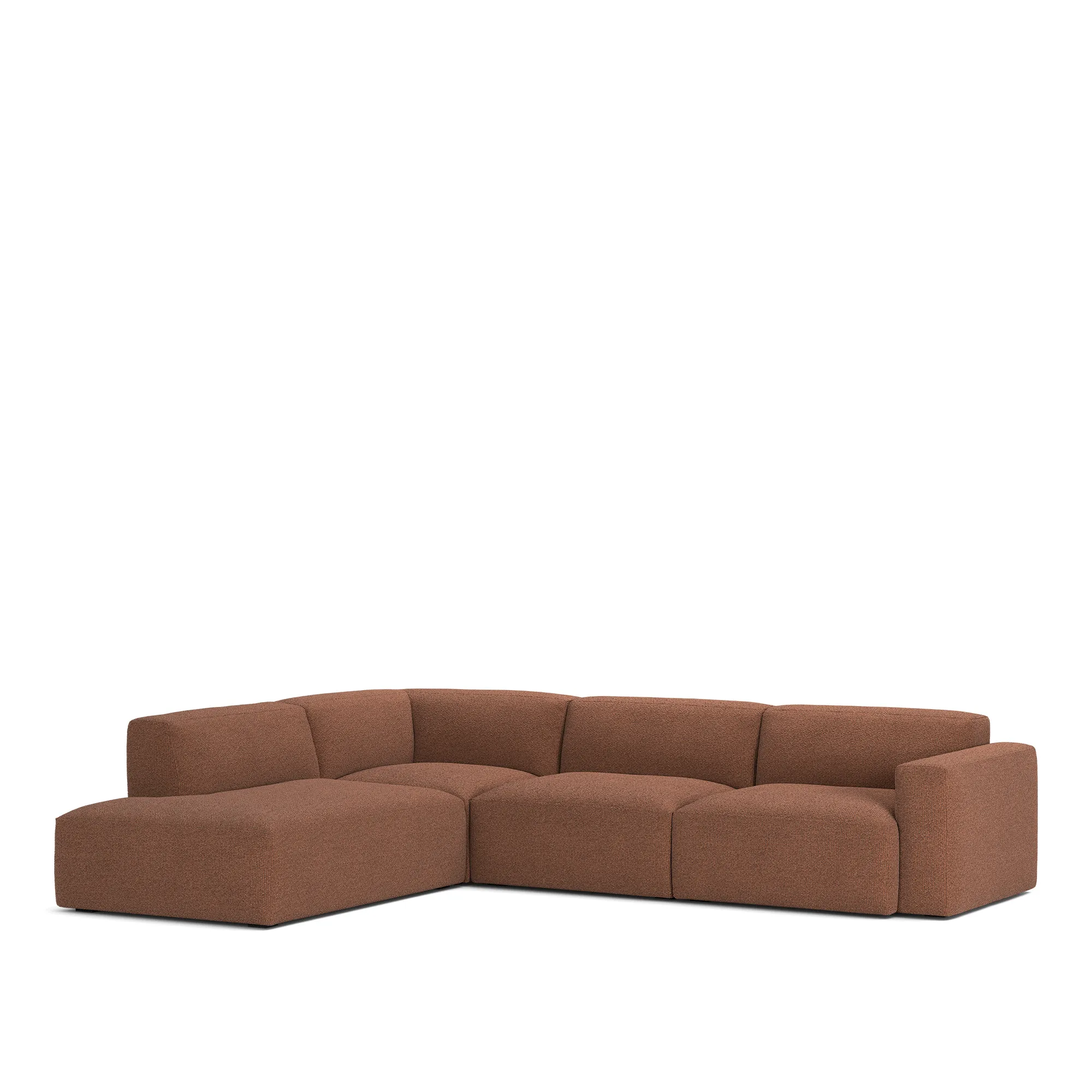 Brick 4-Seater Corner Open End Left - 4