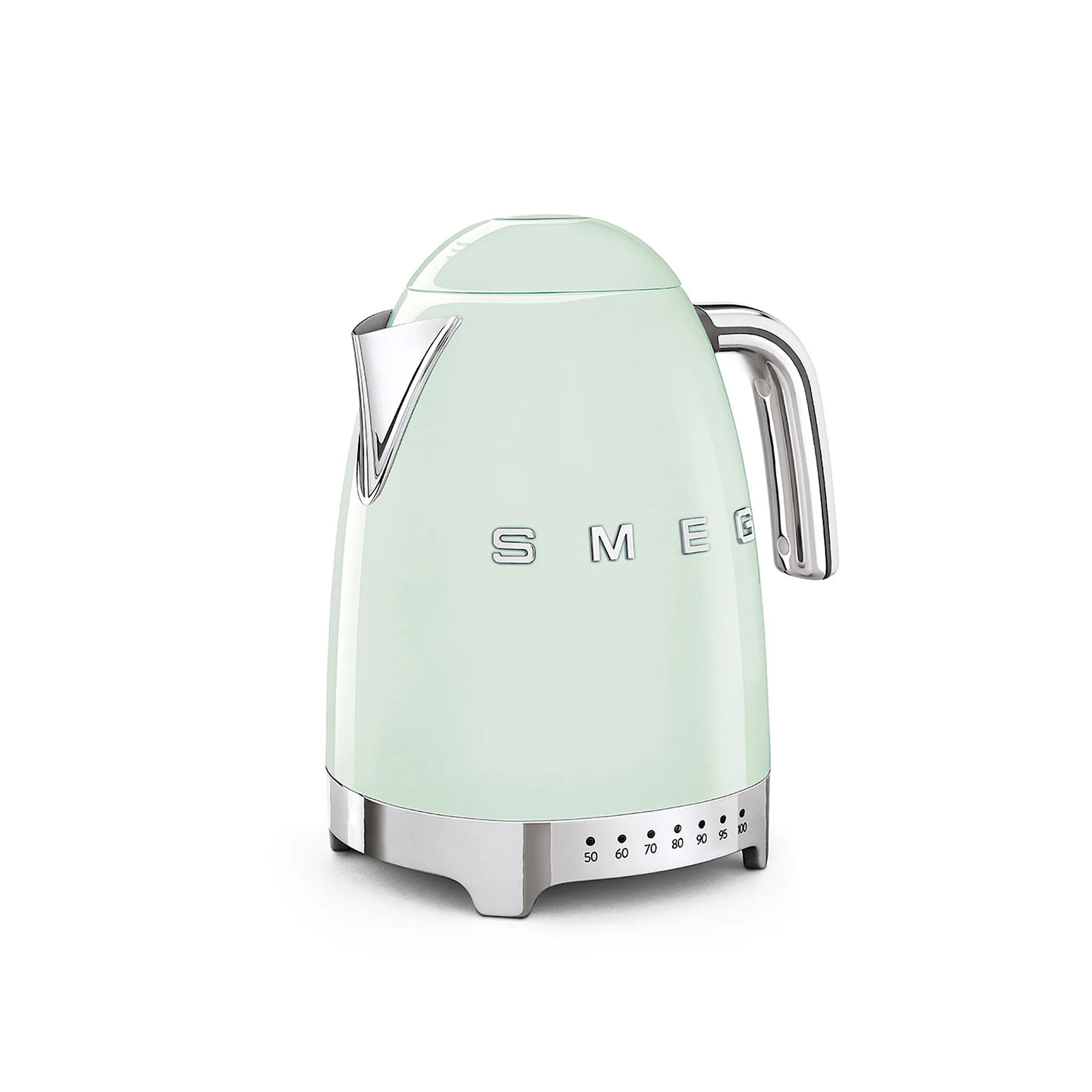 Smeg Variable Temperature Kettle Pastel Green - Smeg - NO GA