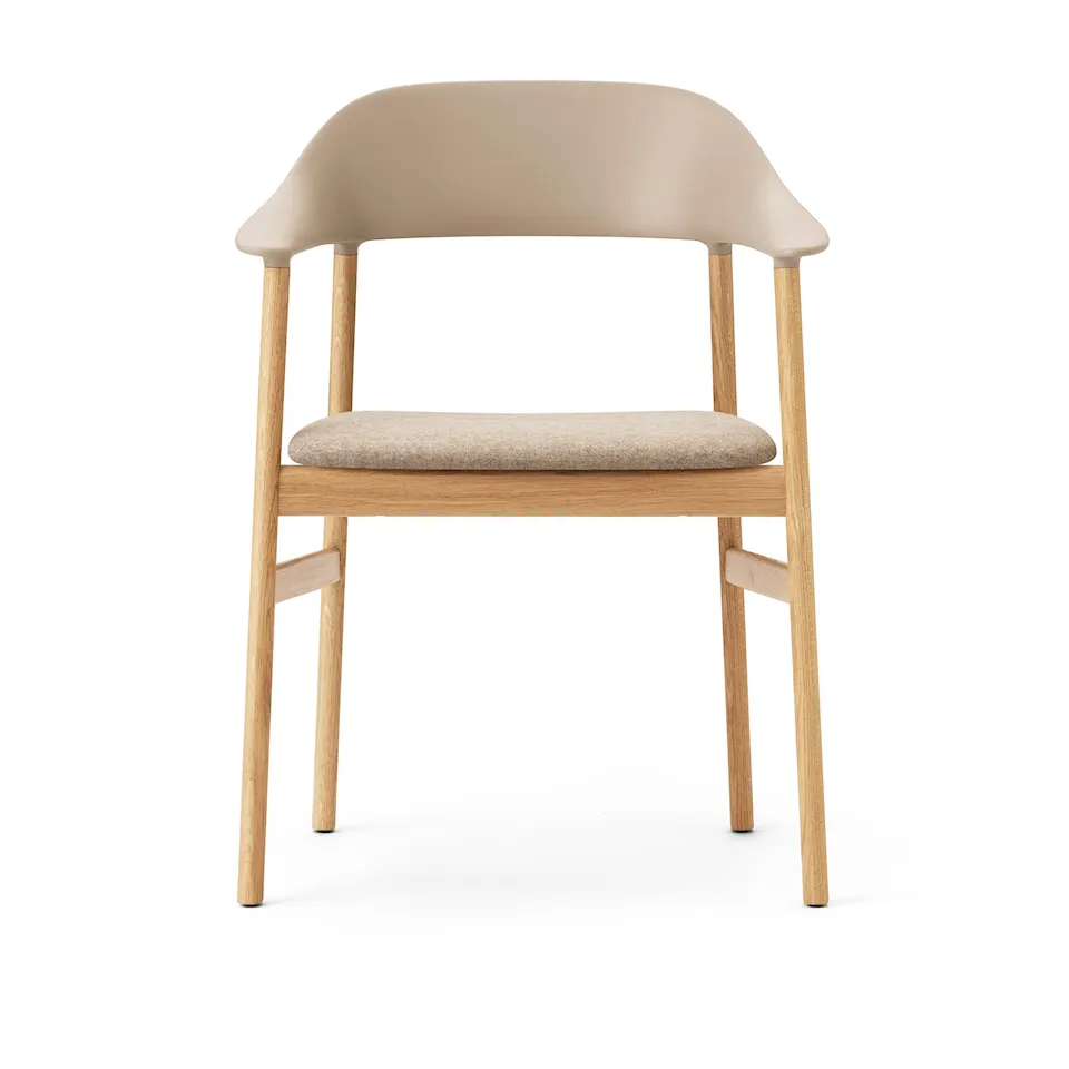 Herit Armchair Upholstery Oak Synergy Sand